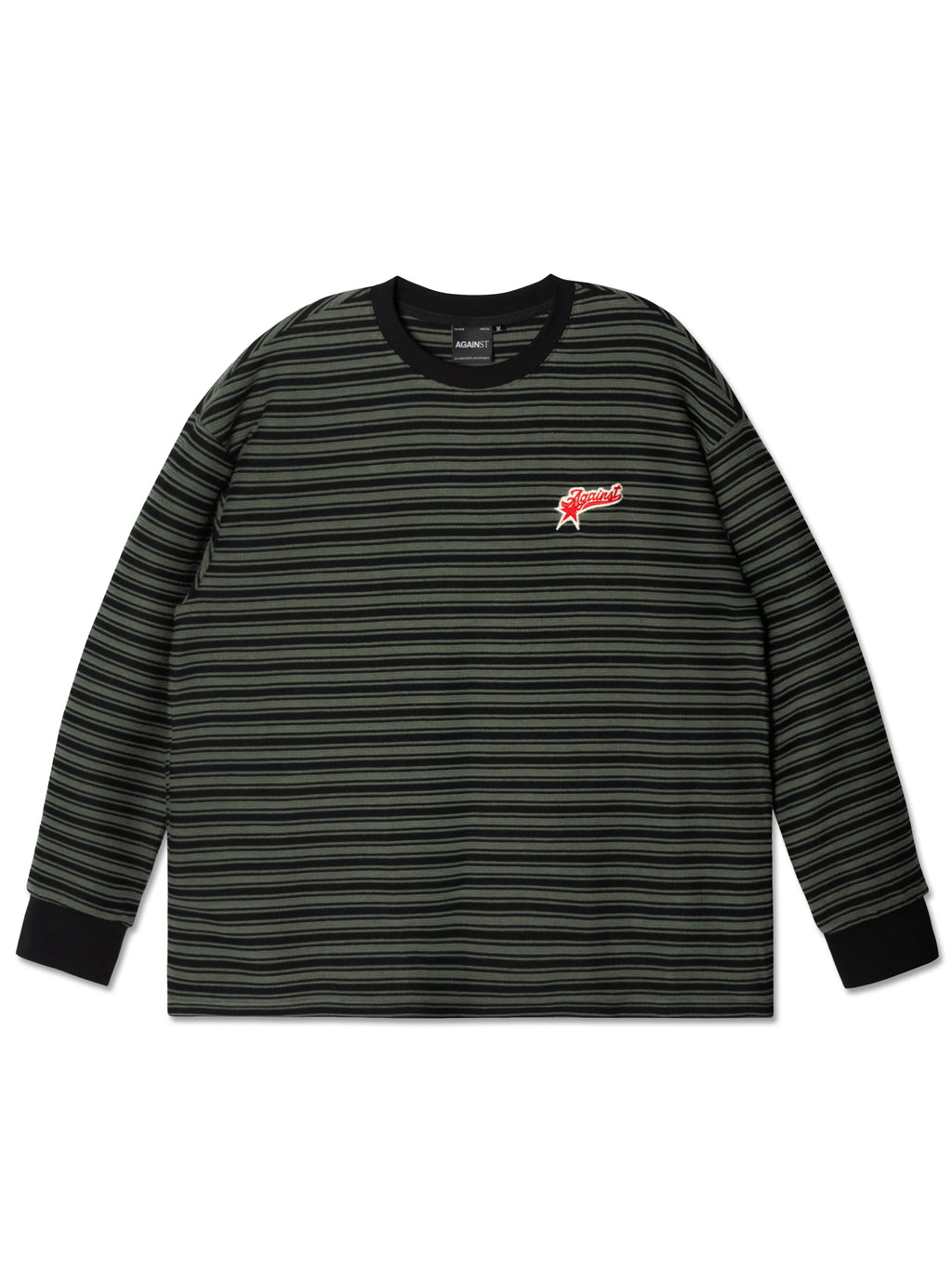 STRIPE STAR LOUNGE TEE GREEN