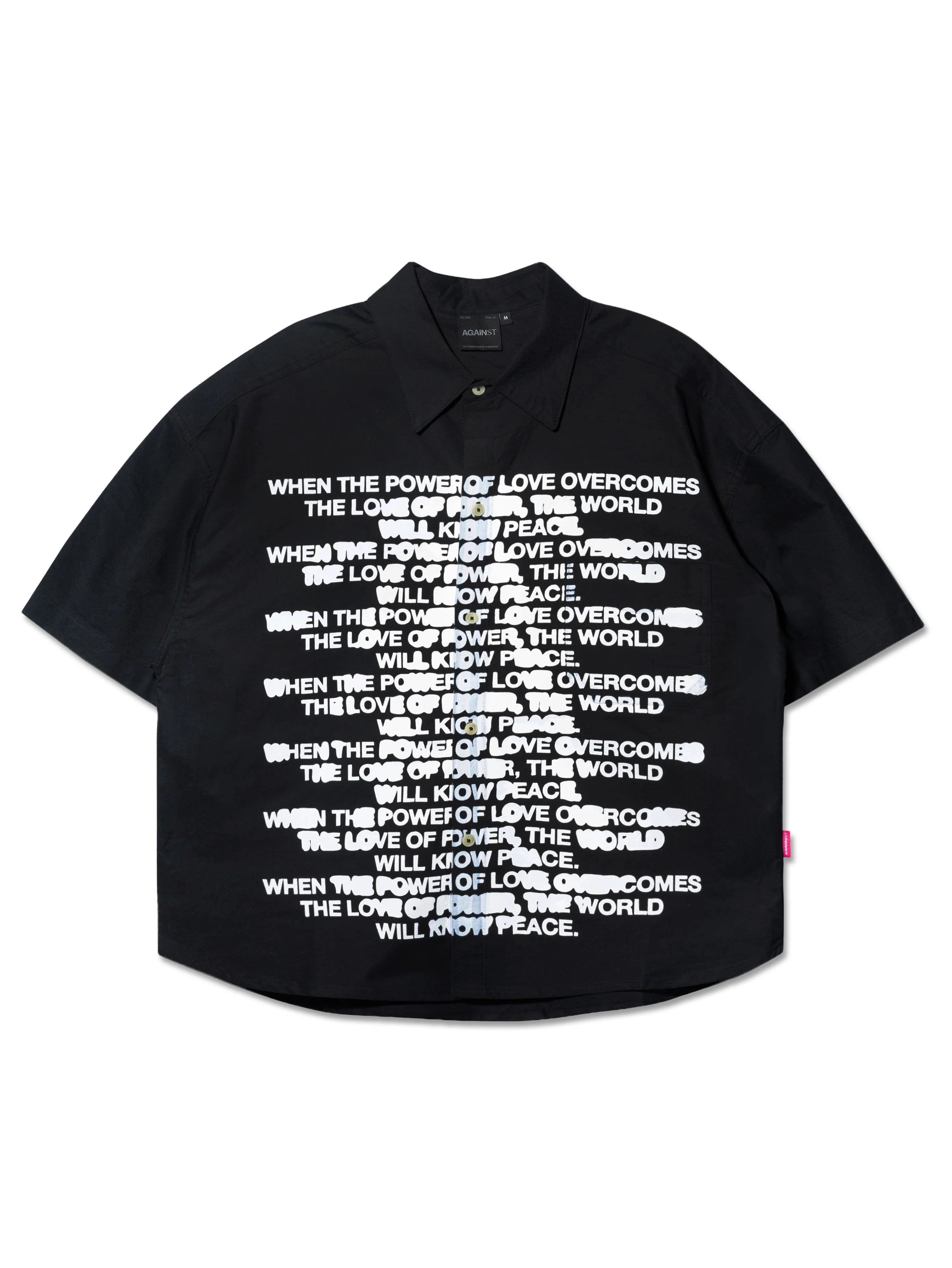 QUOTE CHAPO SHIRT BLACK
