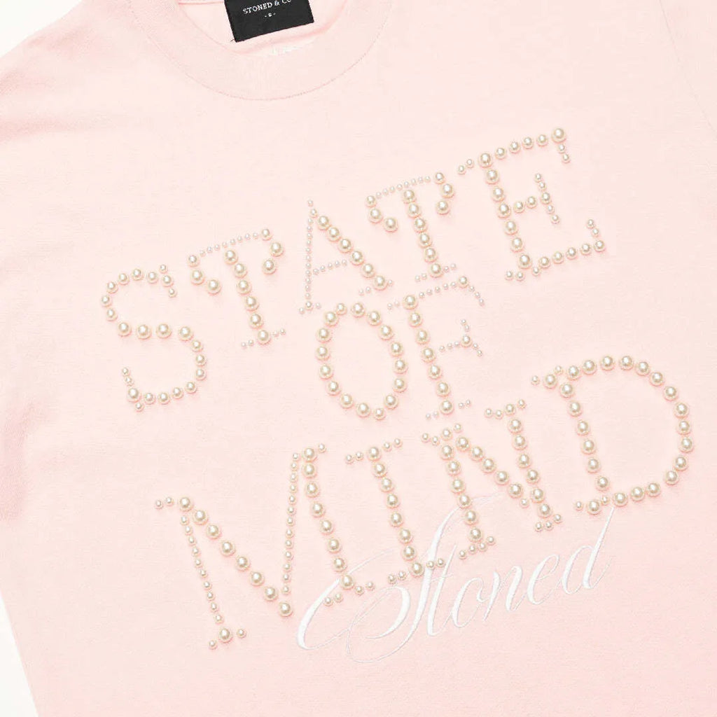 BLESSED 26 : STATE OF MIND TEE PINK