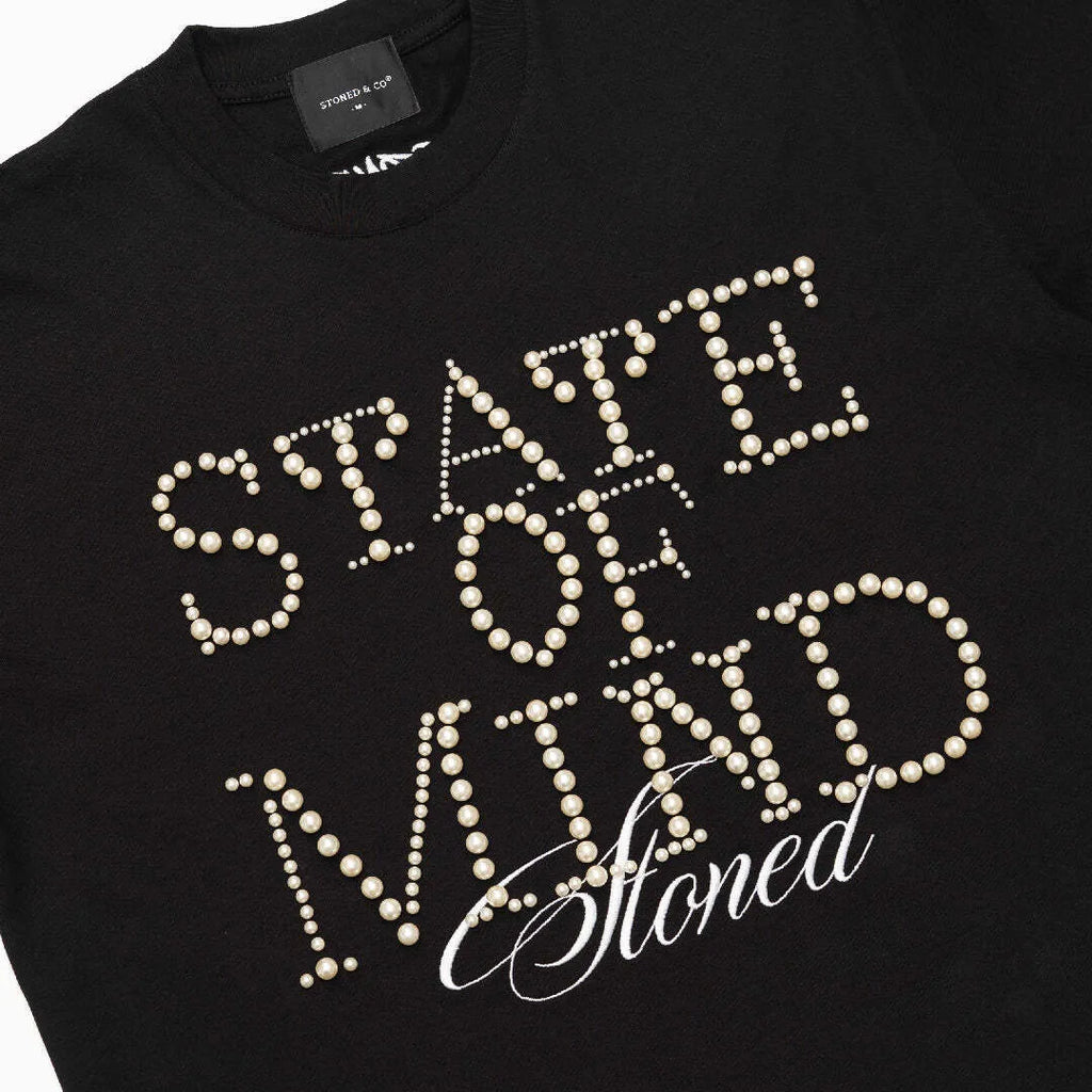 BLESSED 26 : STATE OF MIND TEE BLACK