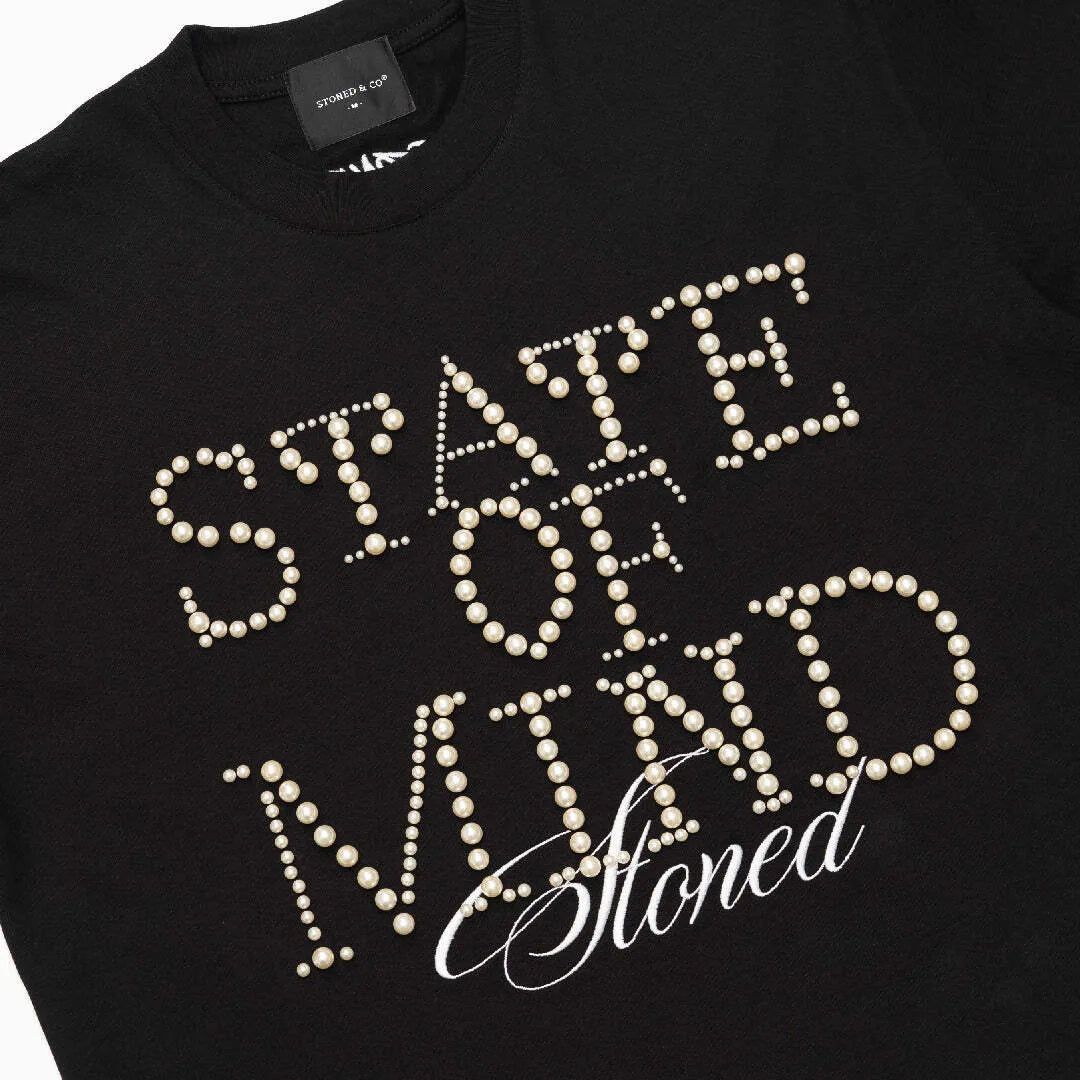 BLESSED 26 : STATE OF MIND TEE BLACK