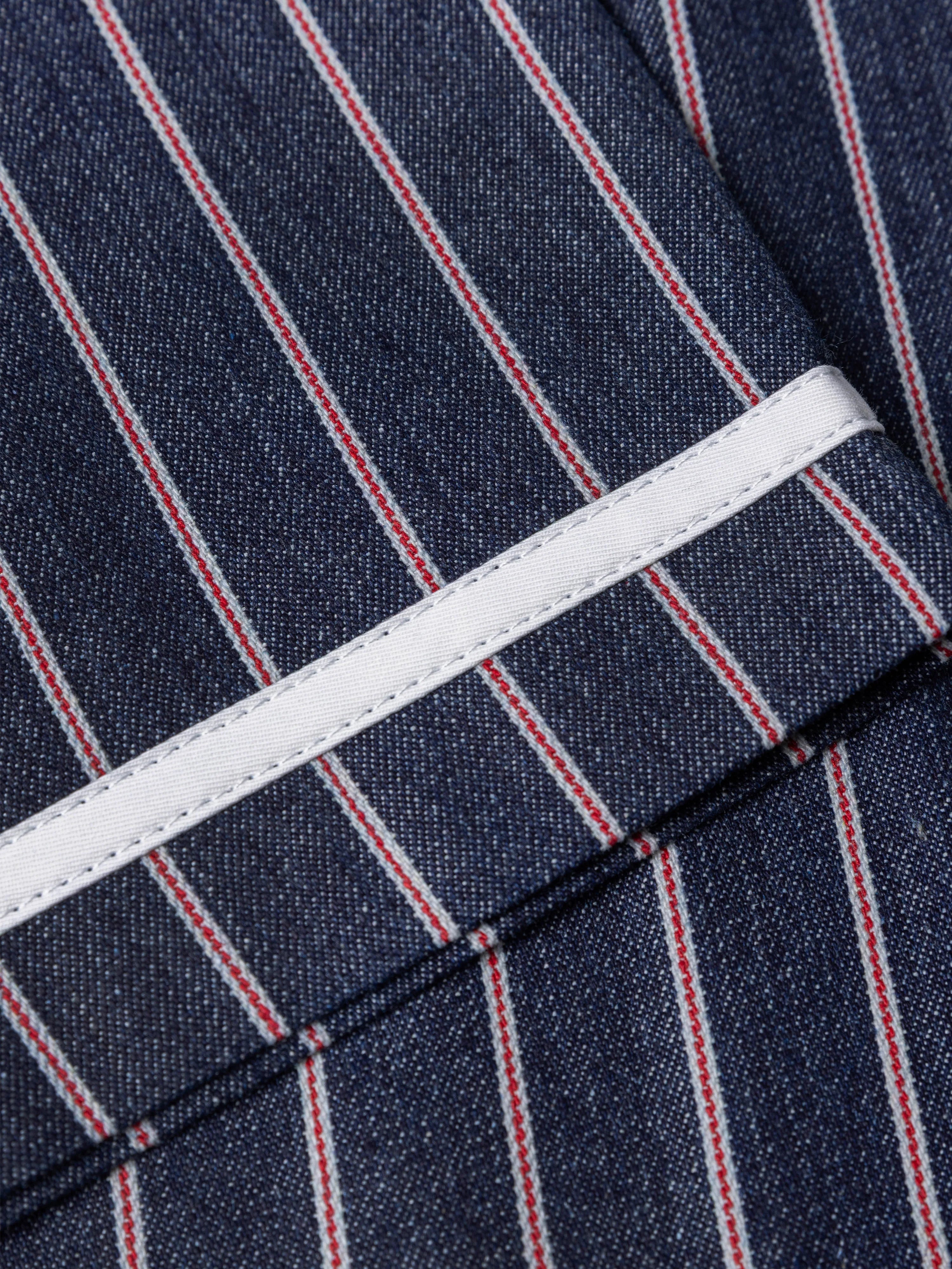 VARSITY BASEBALL DENIM SHIRT