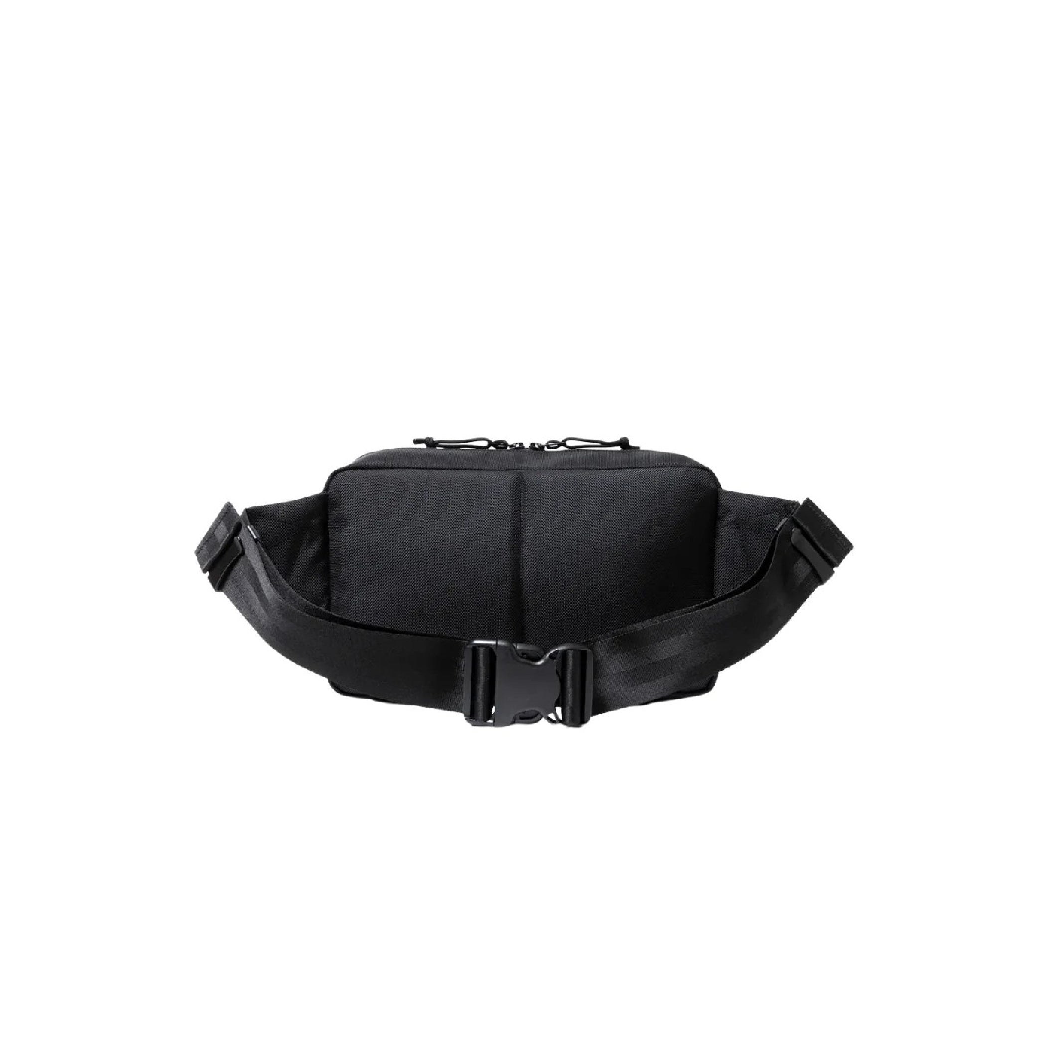 LOGO SQUARE BLACK WAIST BAG
