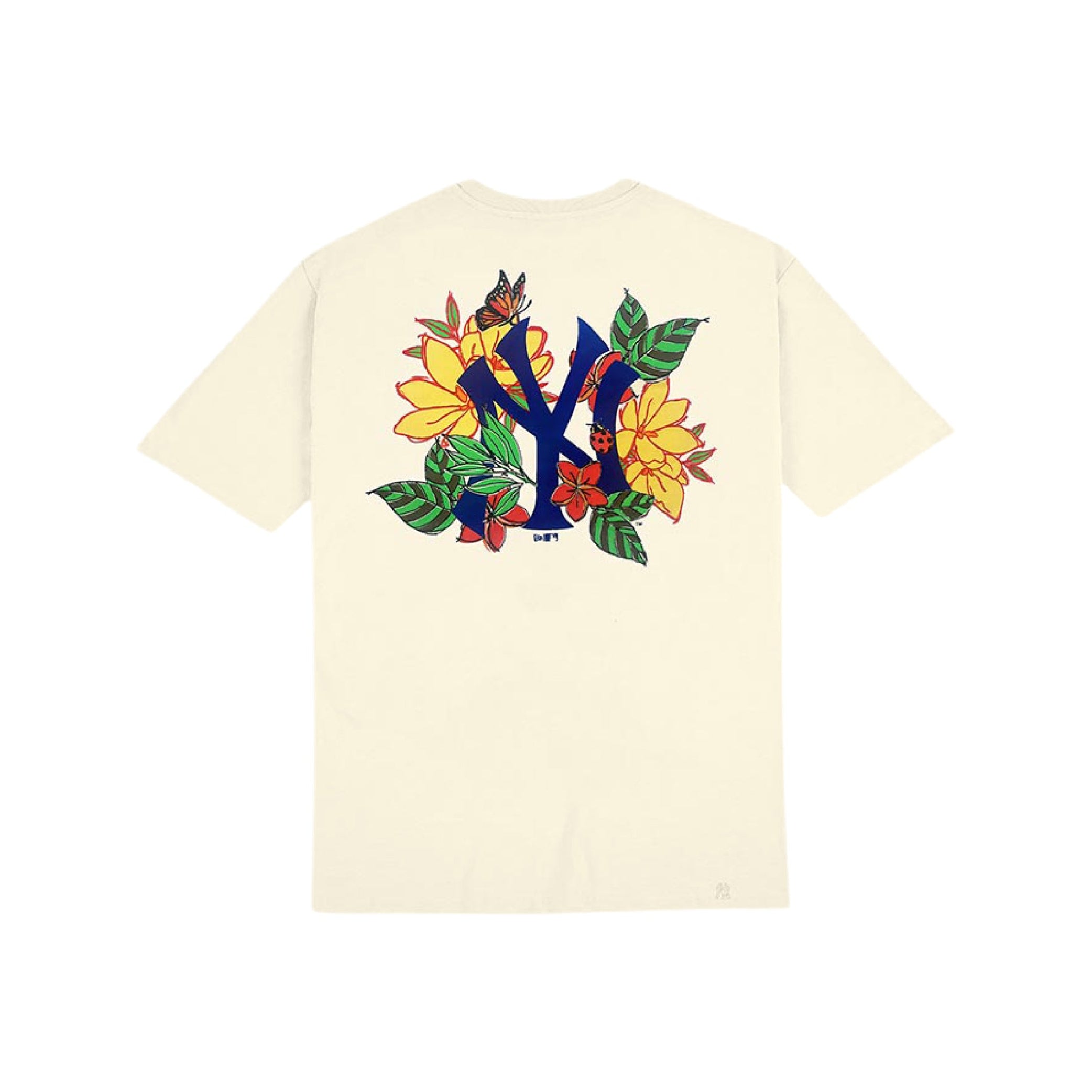 NEW YORK YANKEES FLORAL GRAPHIC TEE