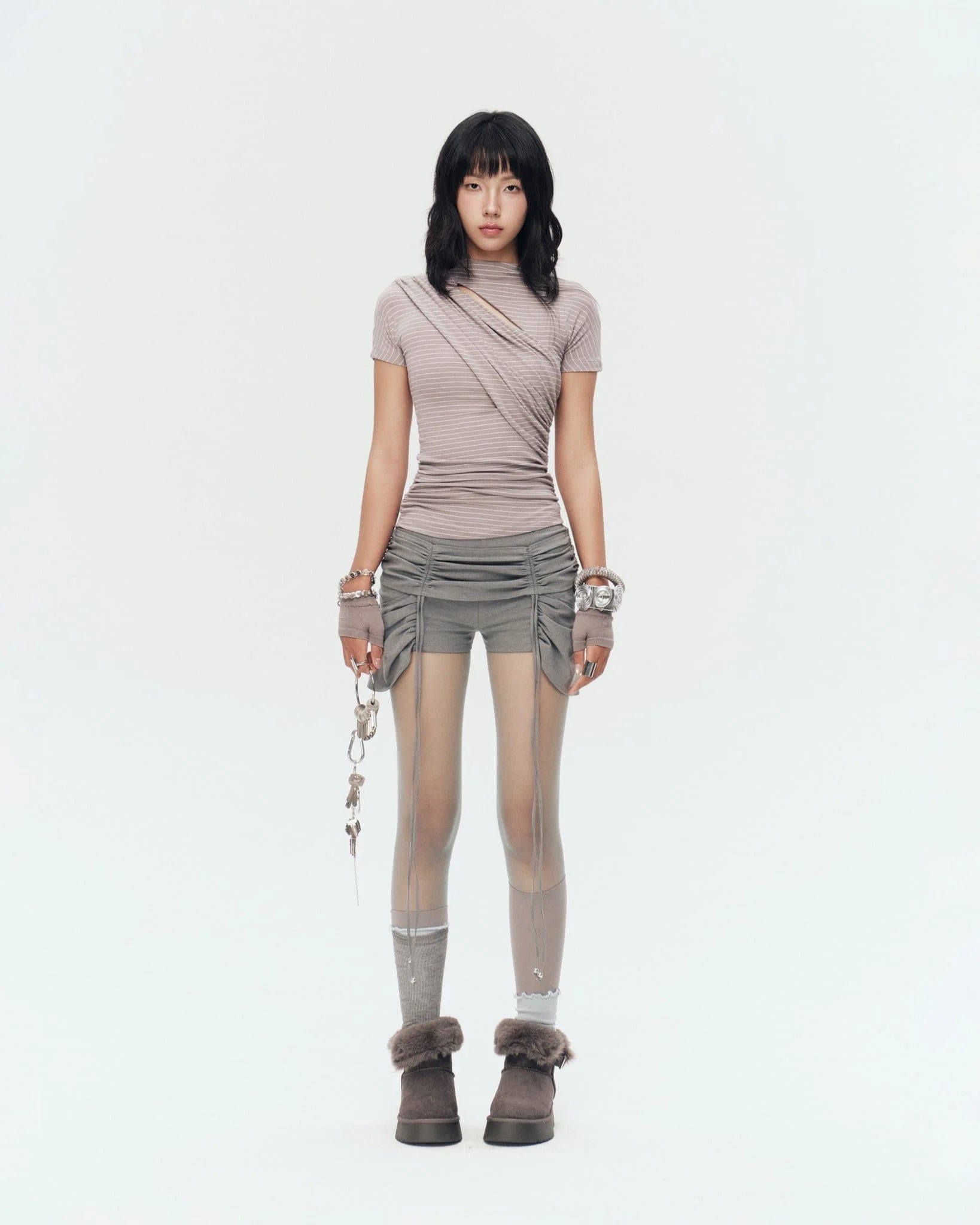 TARLOW SHORT GREY