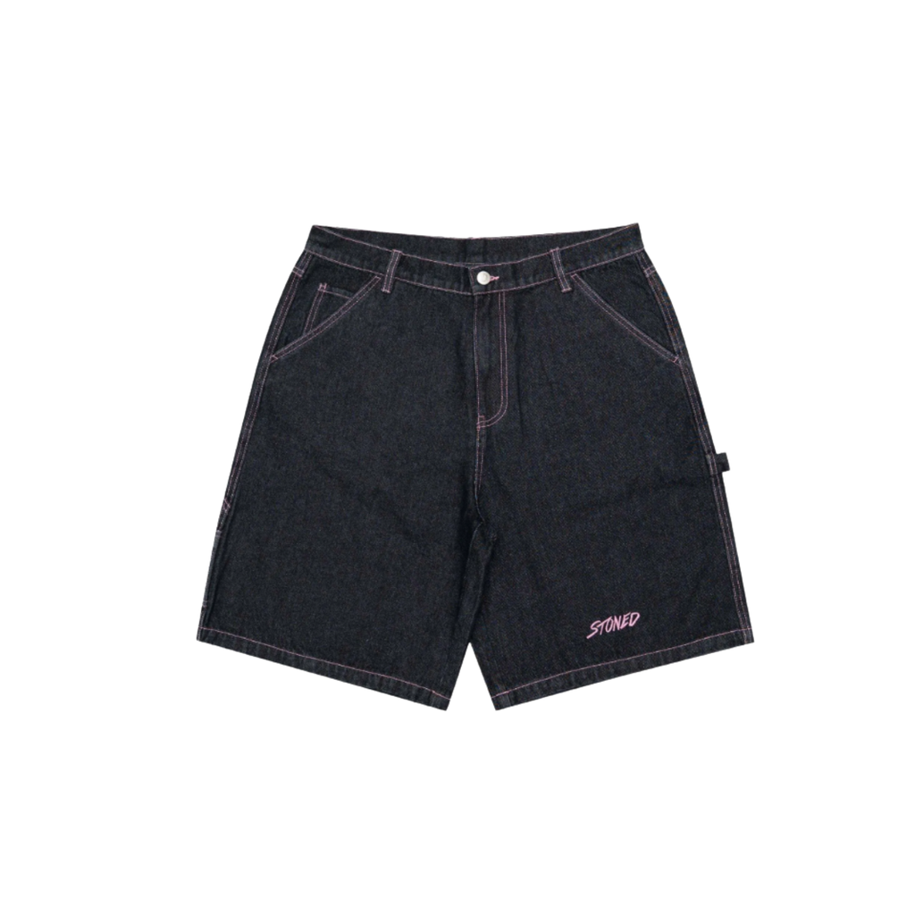 Stoned & Co Dark Horse : Oversized Denim Jorts