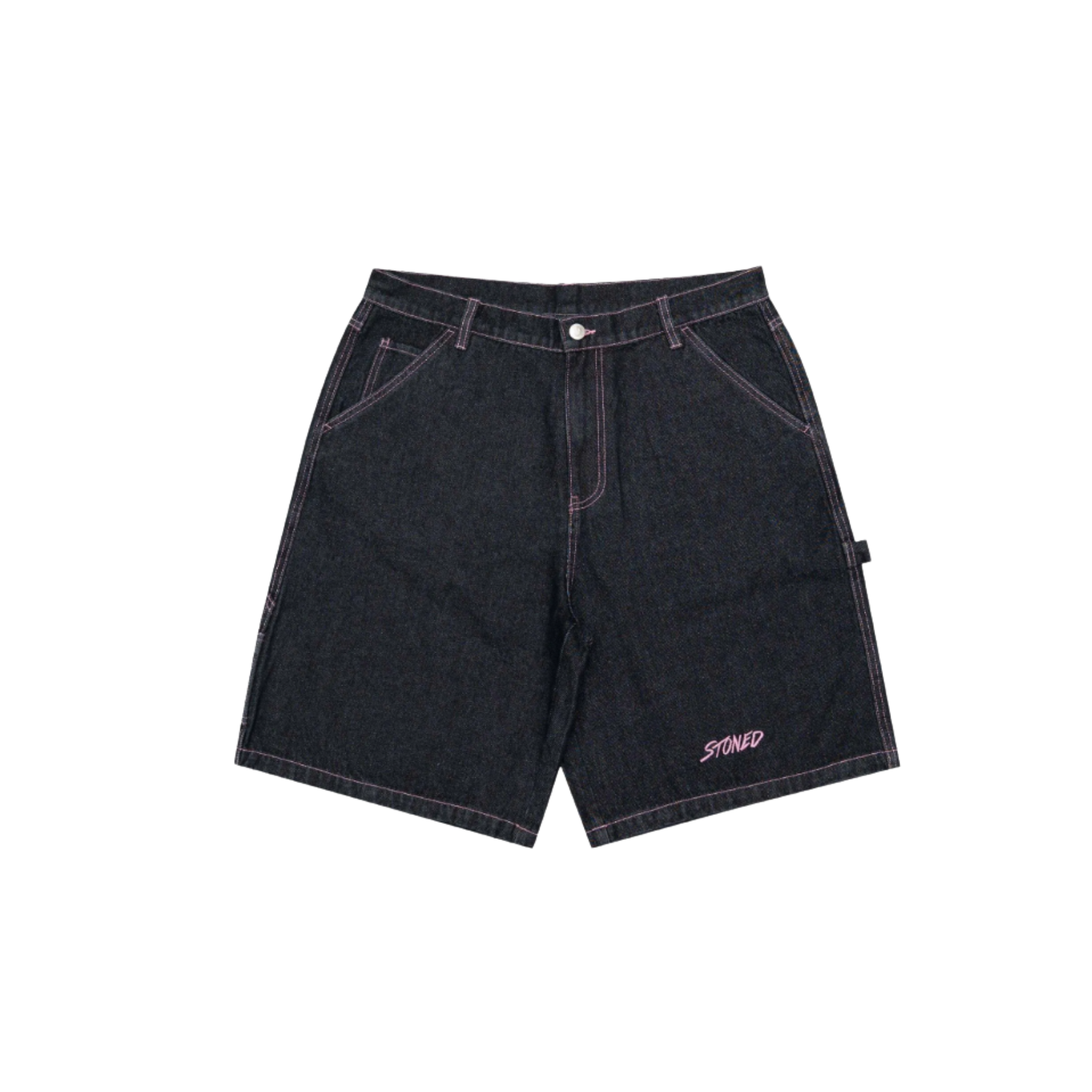 Stoned & Co Dark Horse : Oversized Denim Jorts