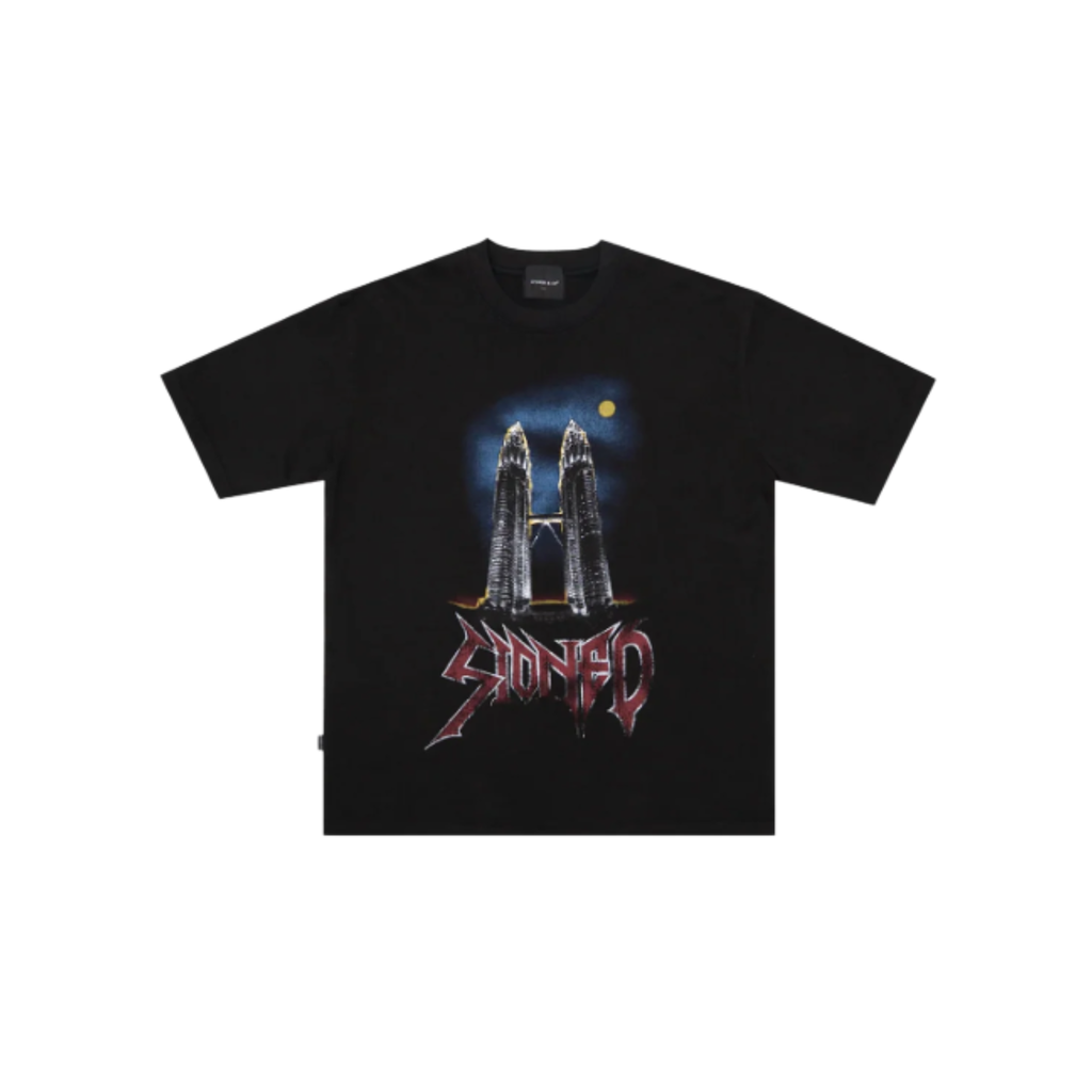 Stoned & Co EOT Twin Tower Washed Tee