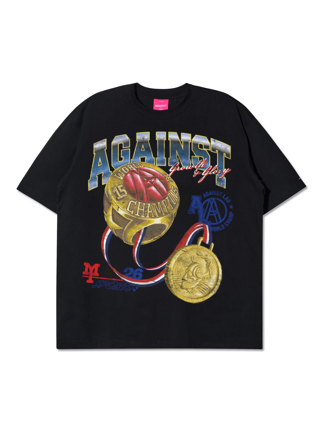 CHAMPION TEE BLACK