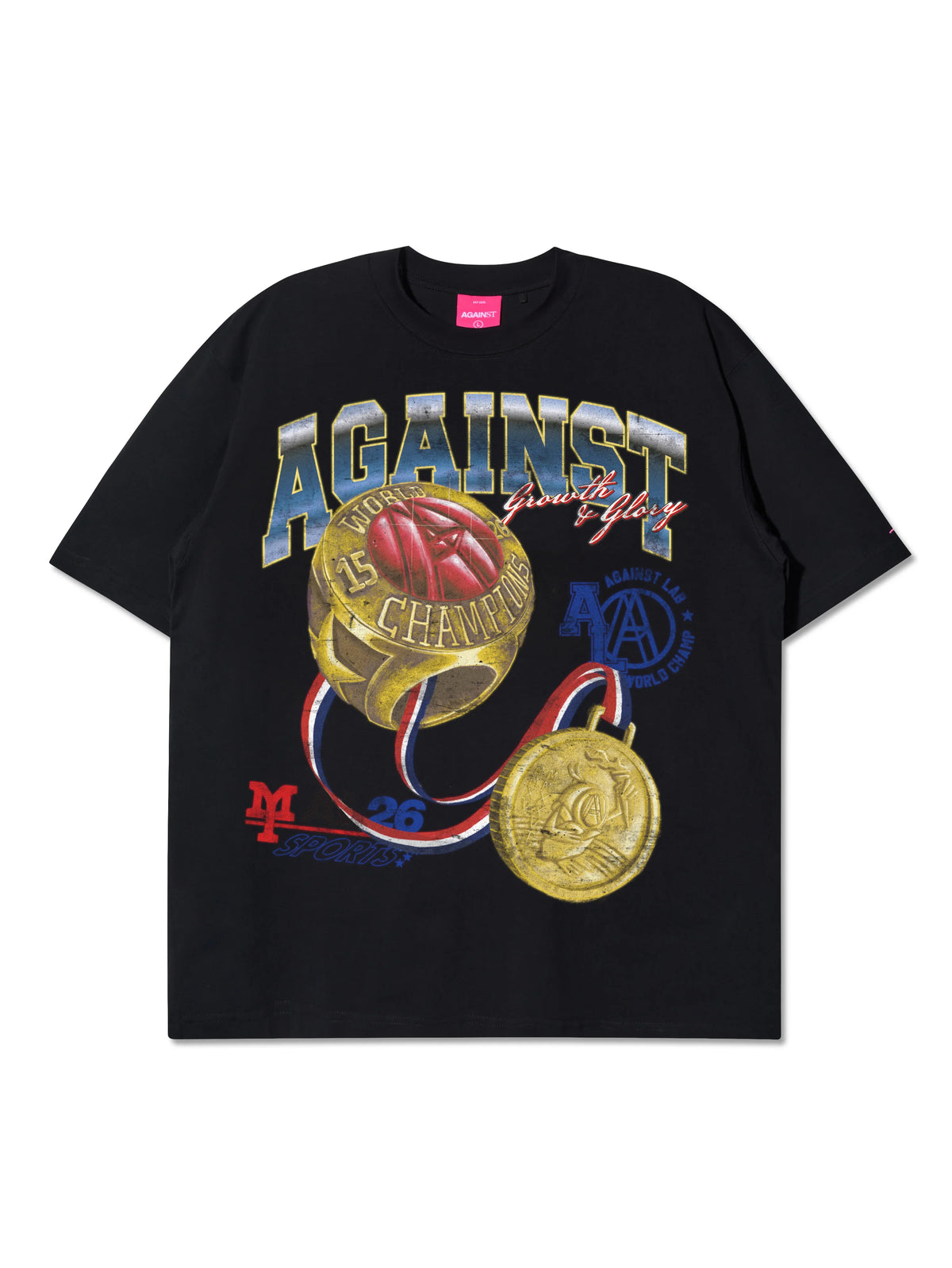 CHAMPION TEE BLACK