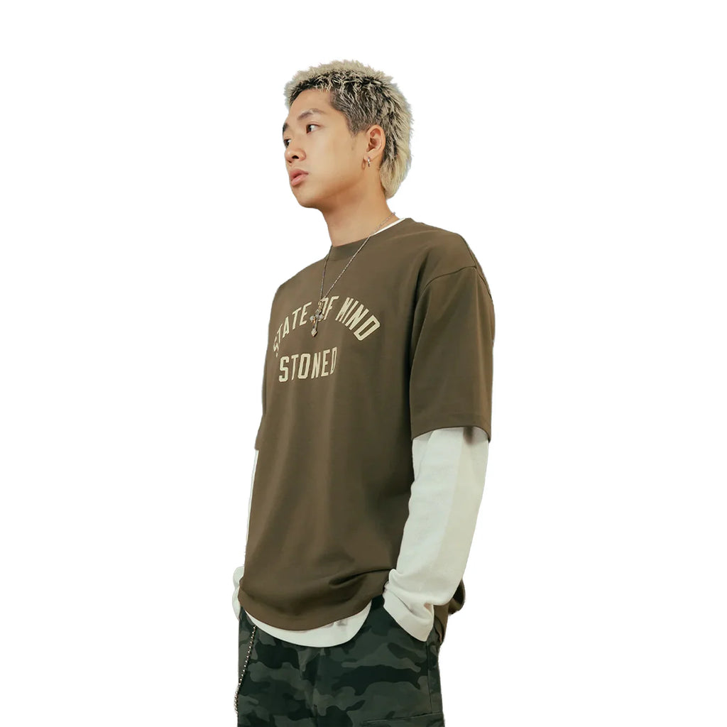 ORIGINALS V2 : TEE OLIVE