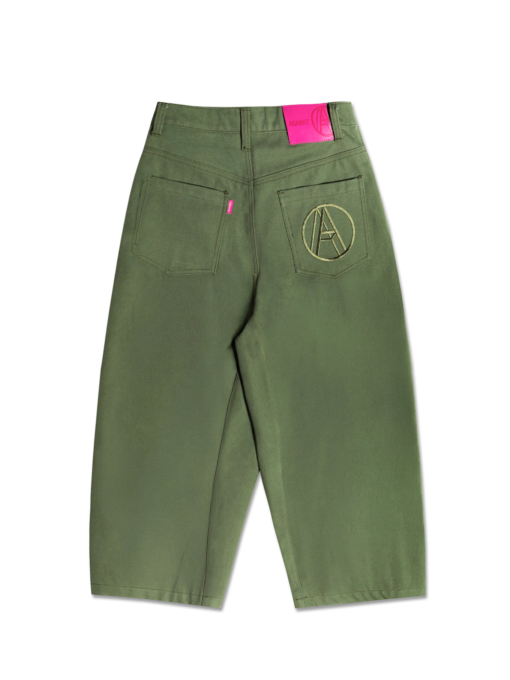 STUDDED YANKII PANTS GREEN