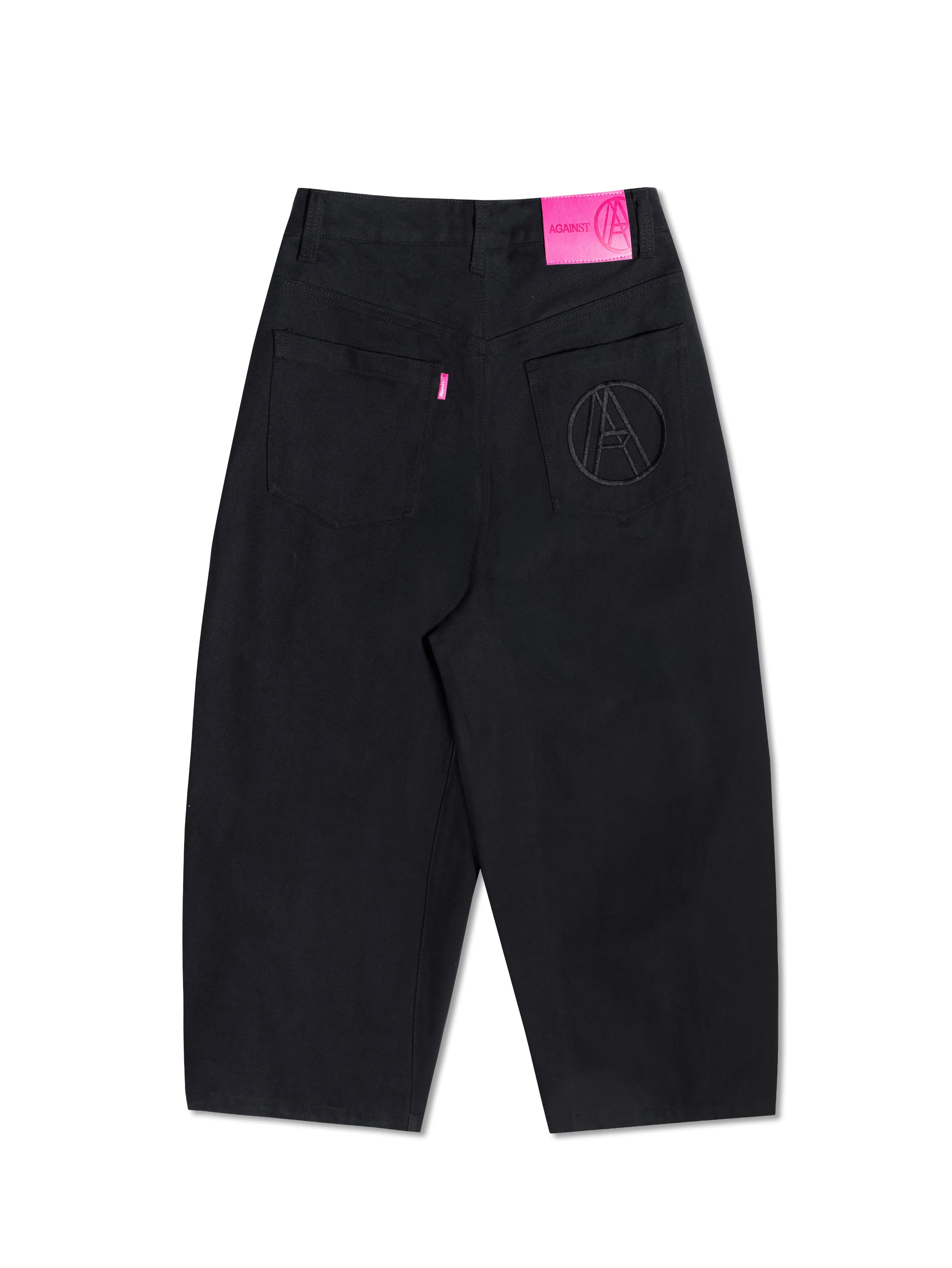 STUDDED YANKII PANTS BLACK