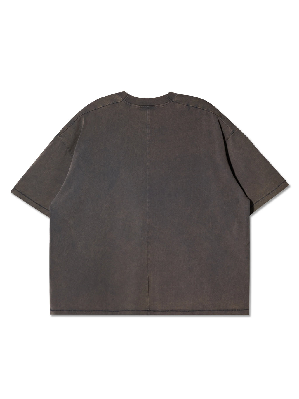 SINGLE STITCH WASHED CROPPED TEE CONCRETE