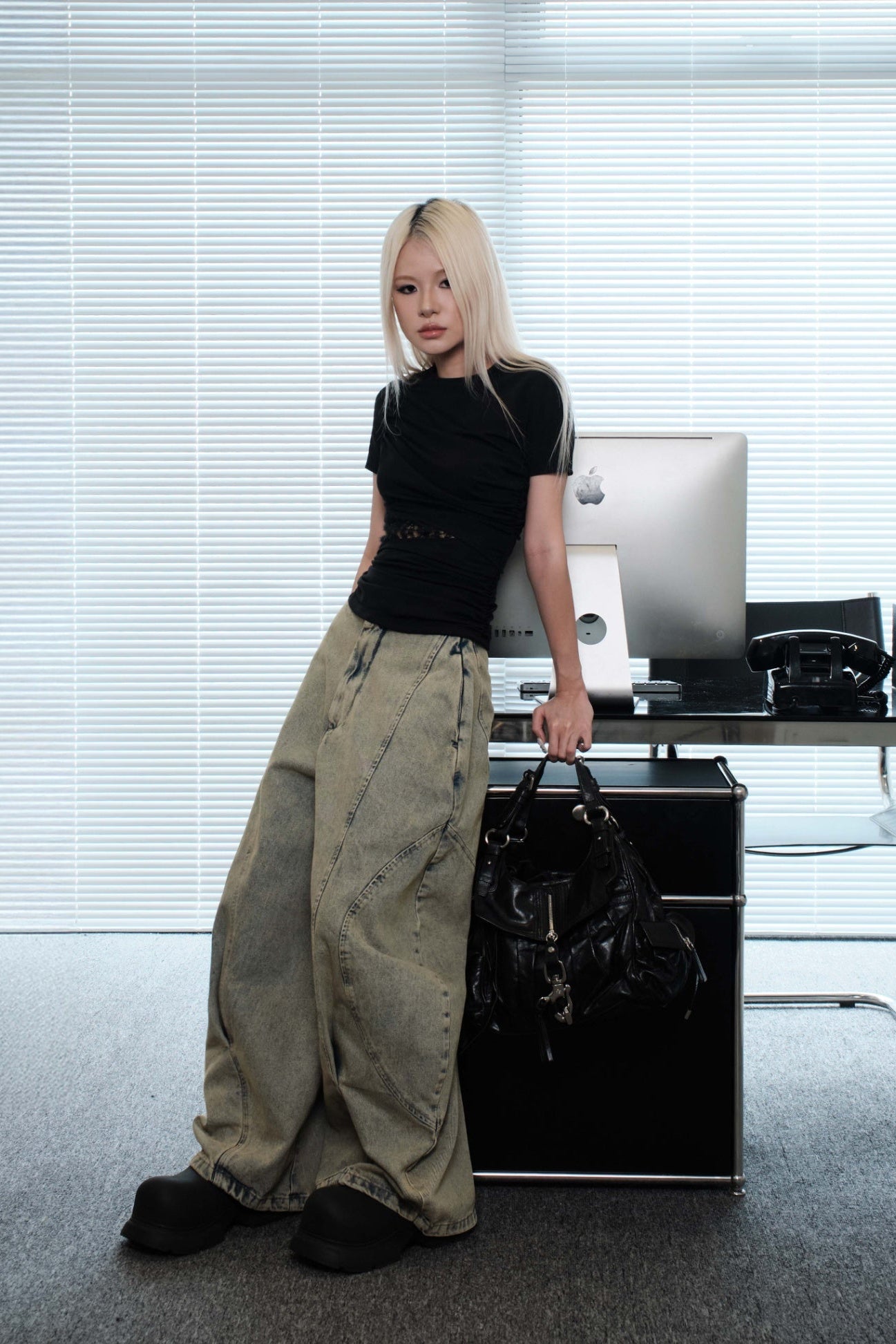 Bunnyhill Rae Lace Panel Top