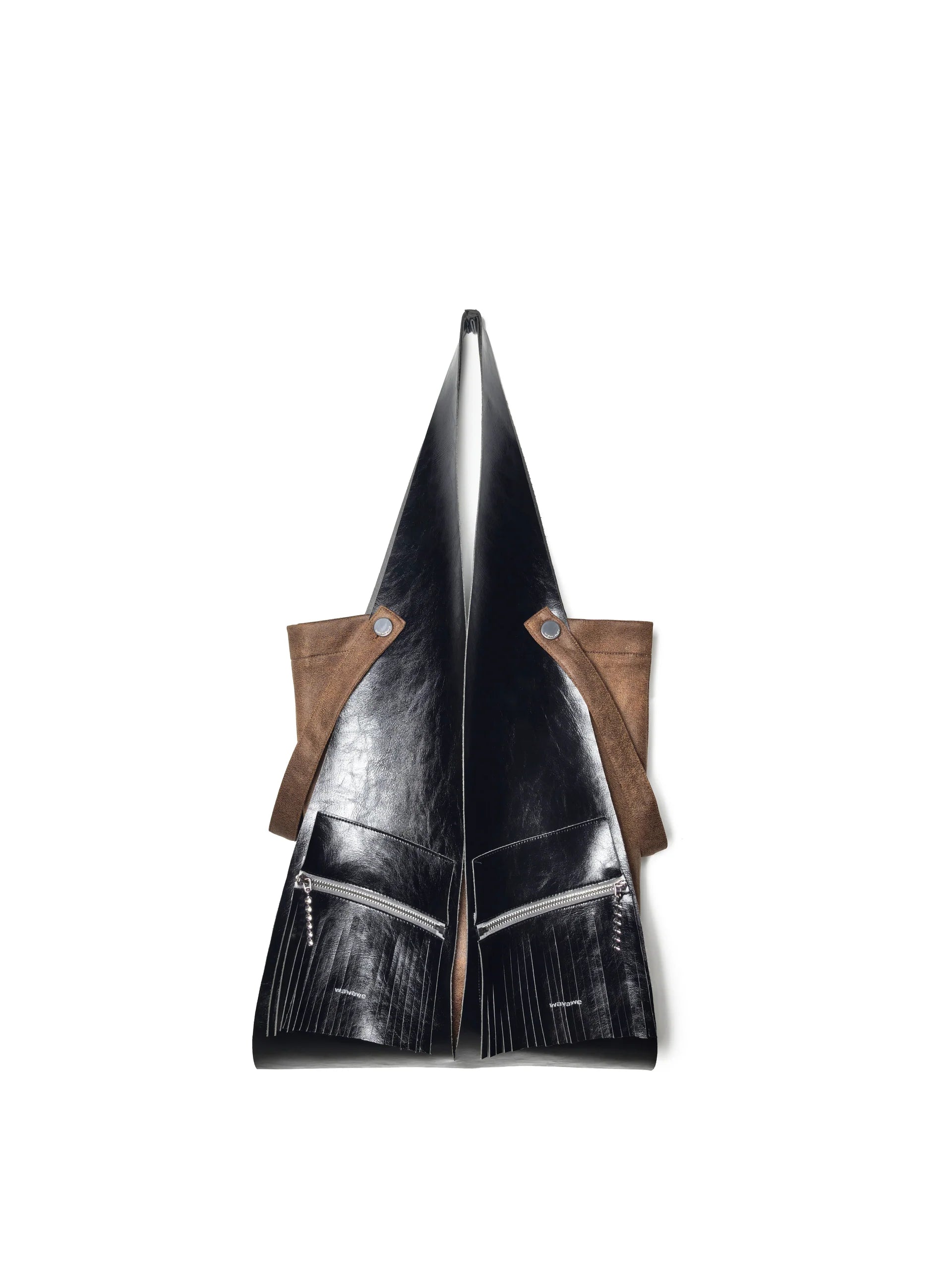 TOTE 2 WAXY BLACK