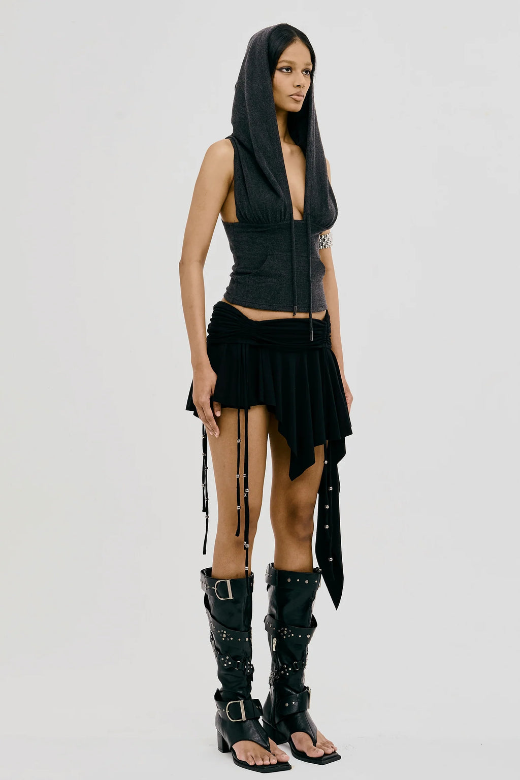 REVERENT SKIRT BLACK