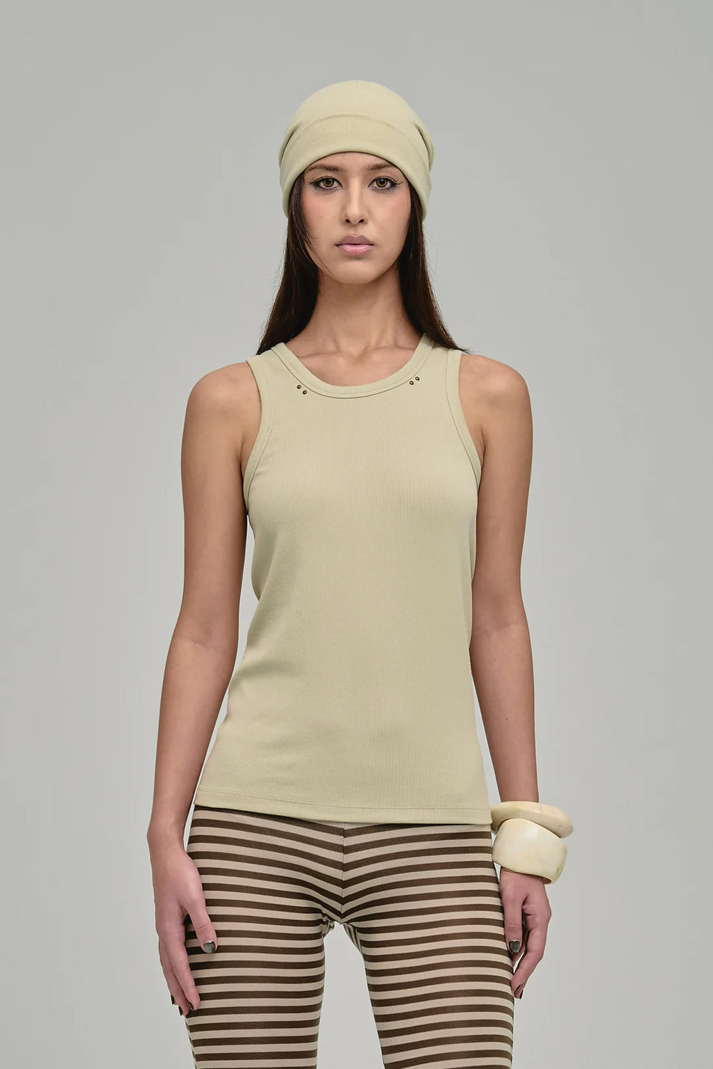 PIERCE TANK BEIGE