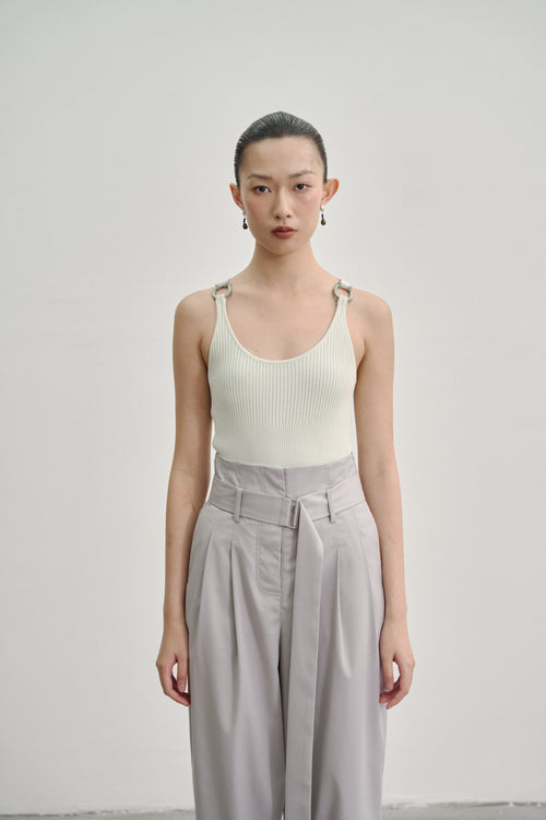 'KUPU LOOP’ TANK TOP GREEN