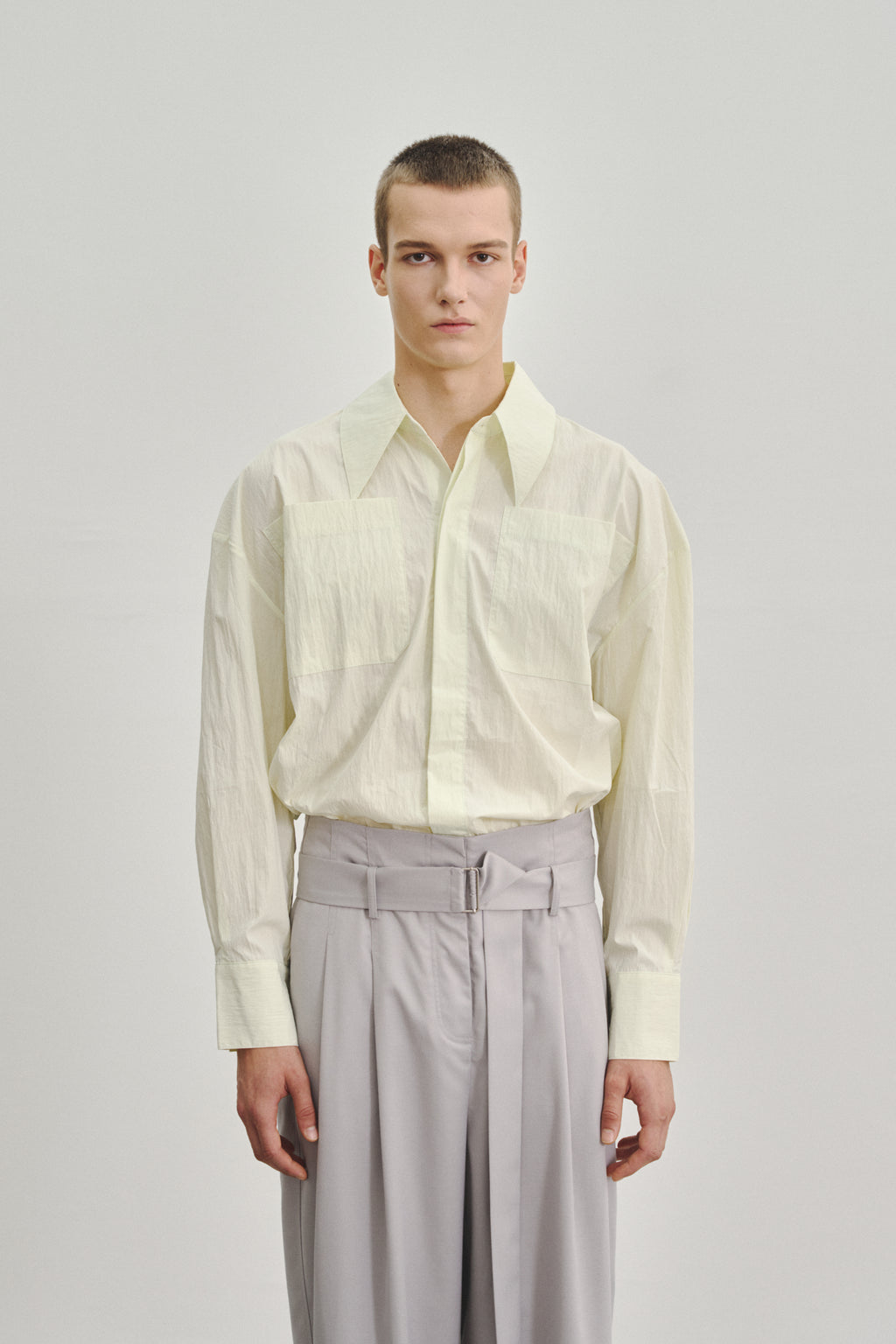 "JONA" OVERSIZED SHIRT CAMEL