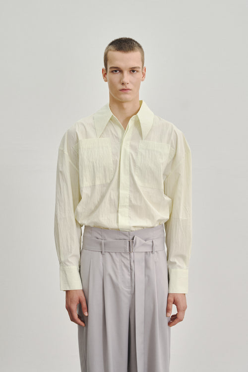 "JONA" OVERSIZED SHIRT ARMY GREEN