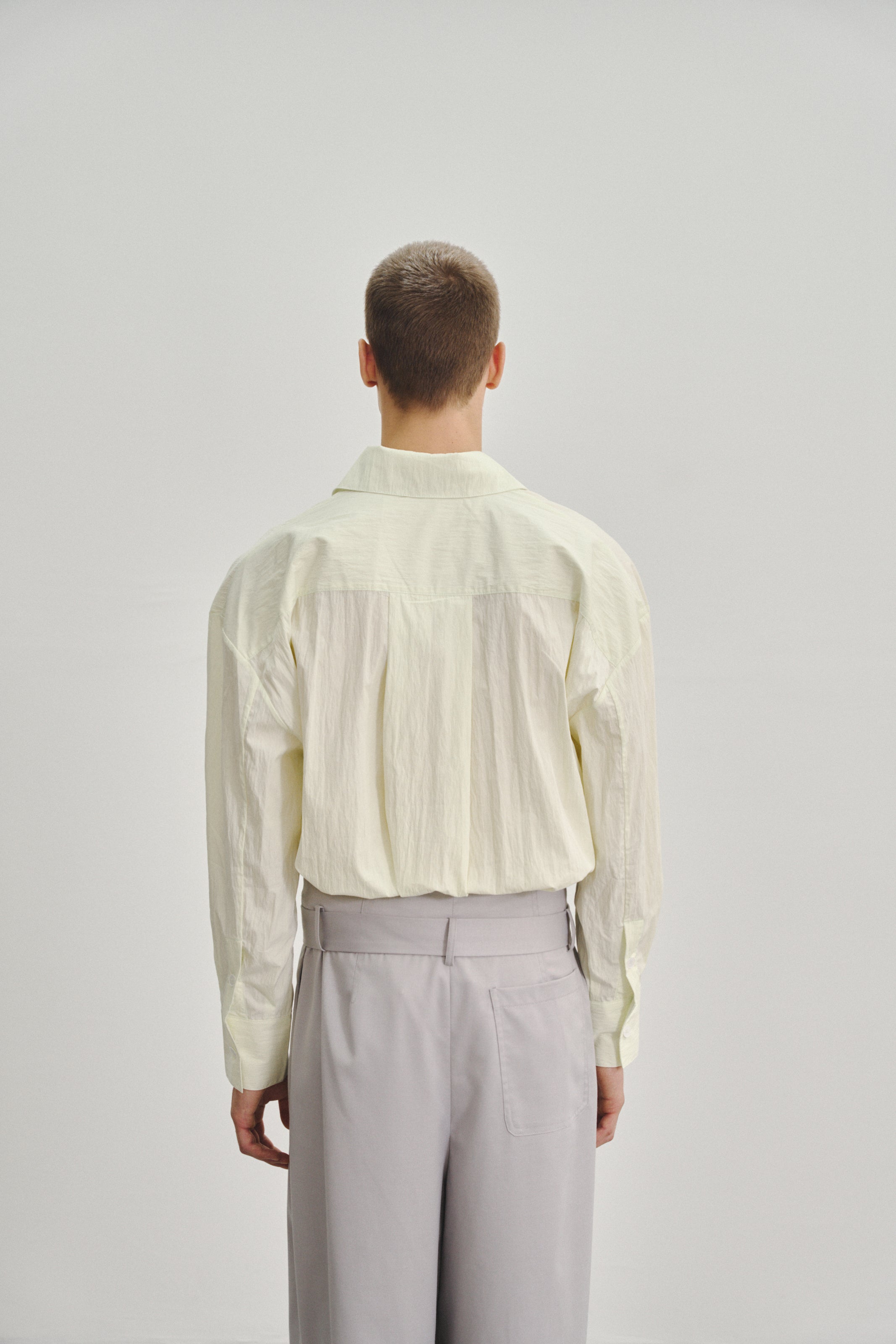 "JONA" OVERSIZED SHIRT GREY