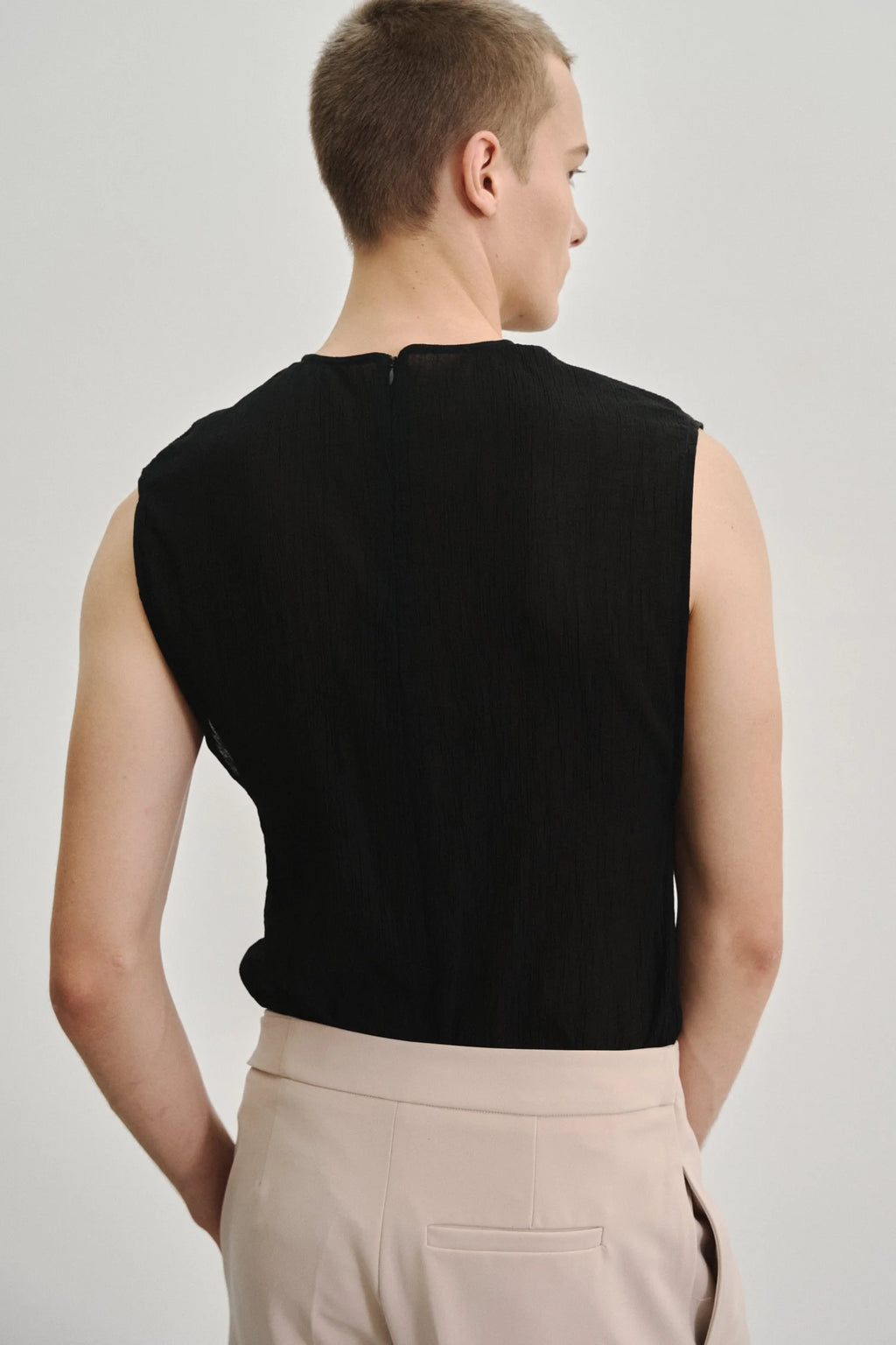 PEDRO TANK TOP BLACK