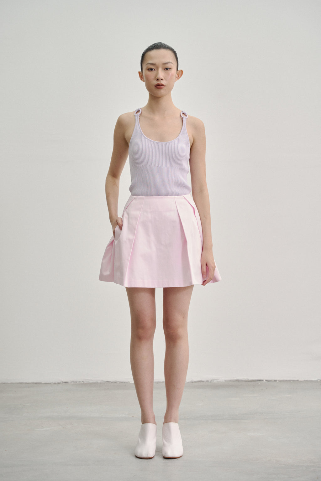 'BLOOM' SKIRT BLUE