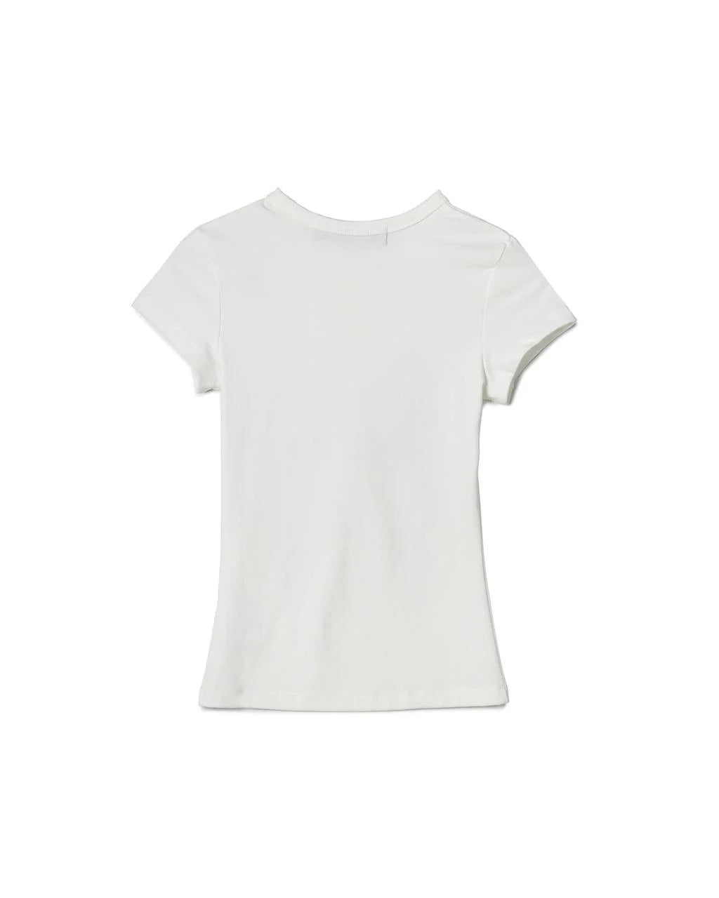 TYPOGRAPHIC WING PRINT TOP WHITE