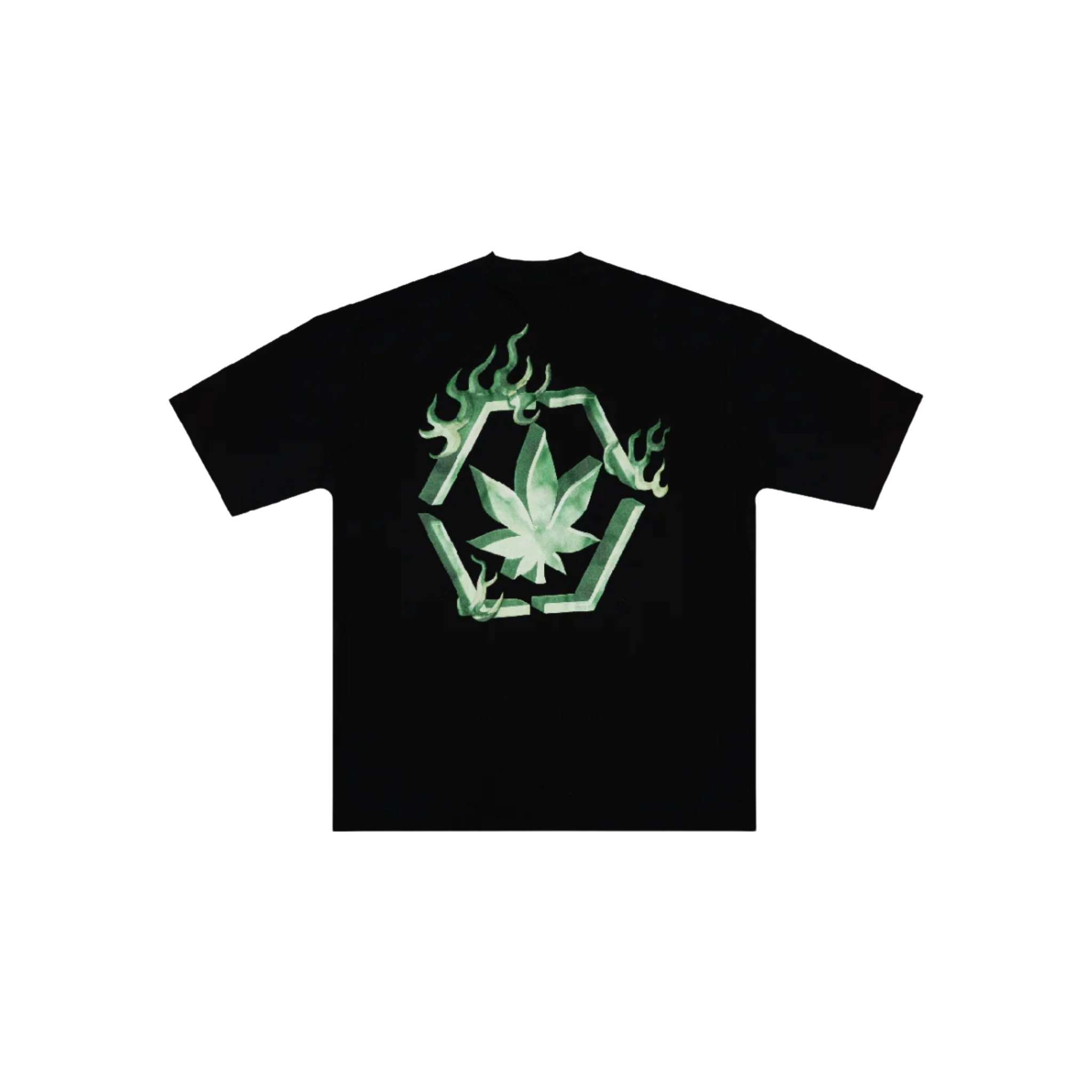 Stoned & Co Golden Jade : Genetic Hexagon Jade Tee