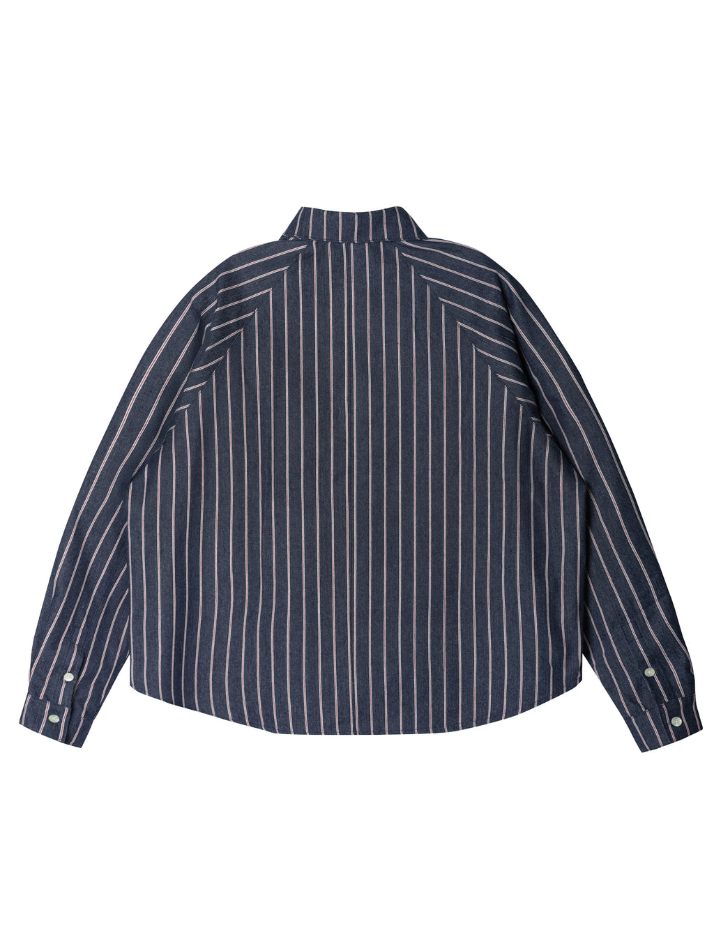 DENIM STRIPE L/S SHIRT