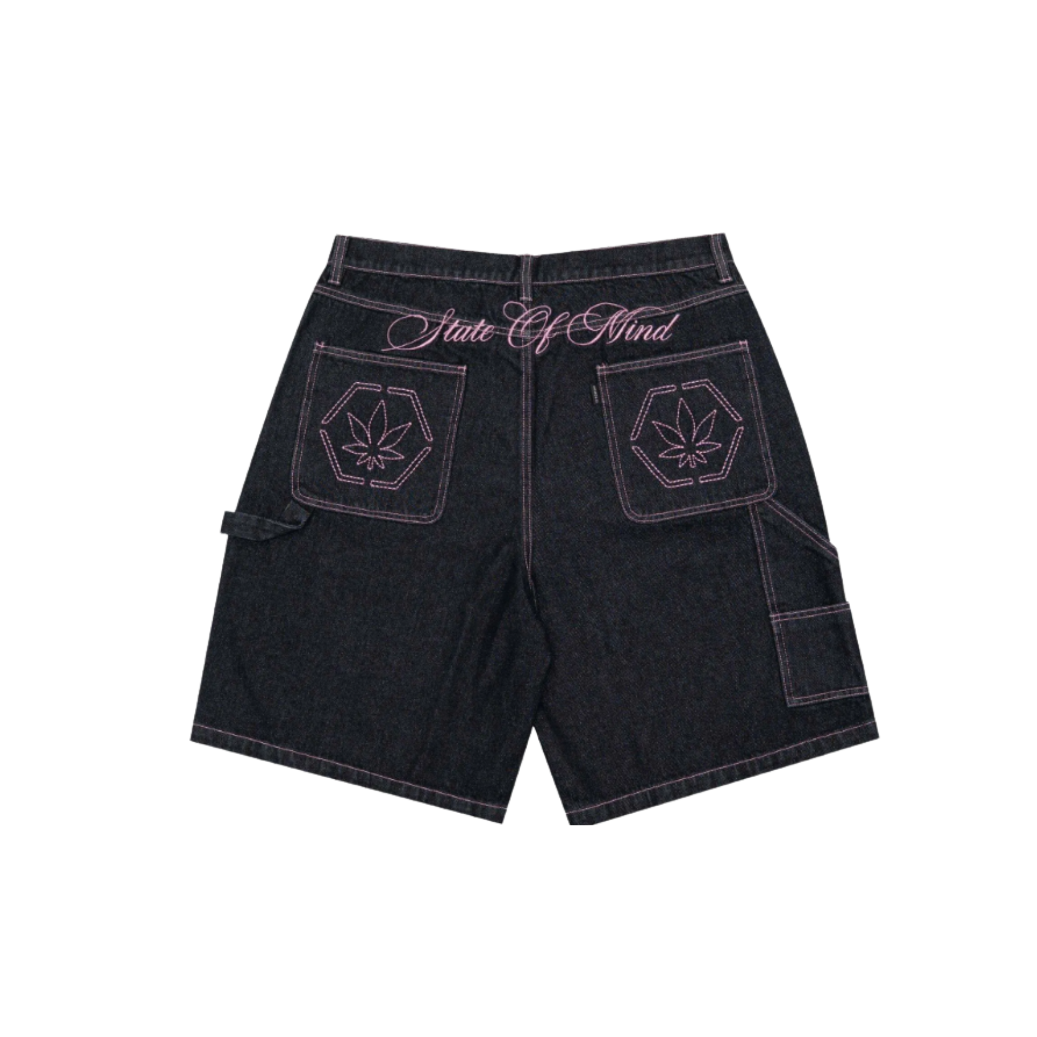Stoned & Co Dark Horse : Oversized Denim Jorts