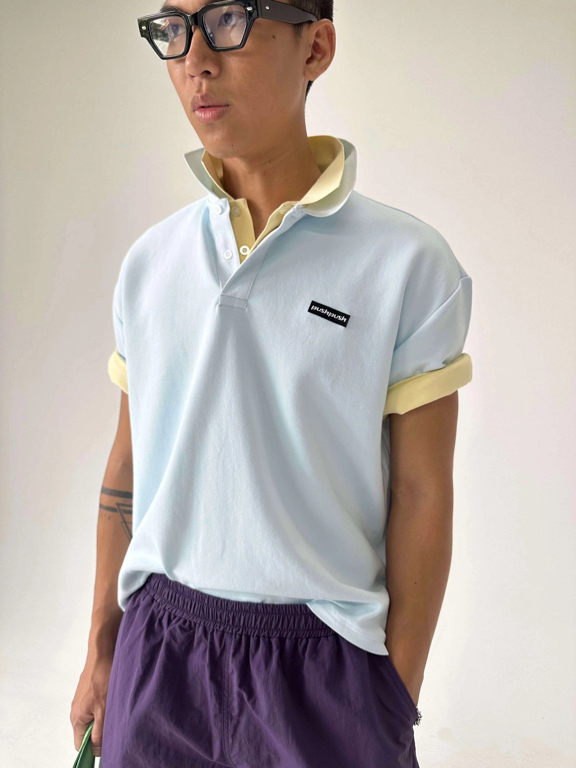 JAY POLO BLUE PASTEL