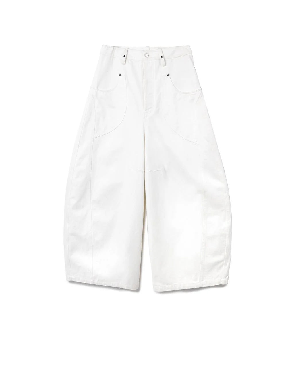BALLOON WIDE PANTS WHITE