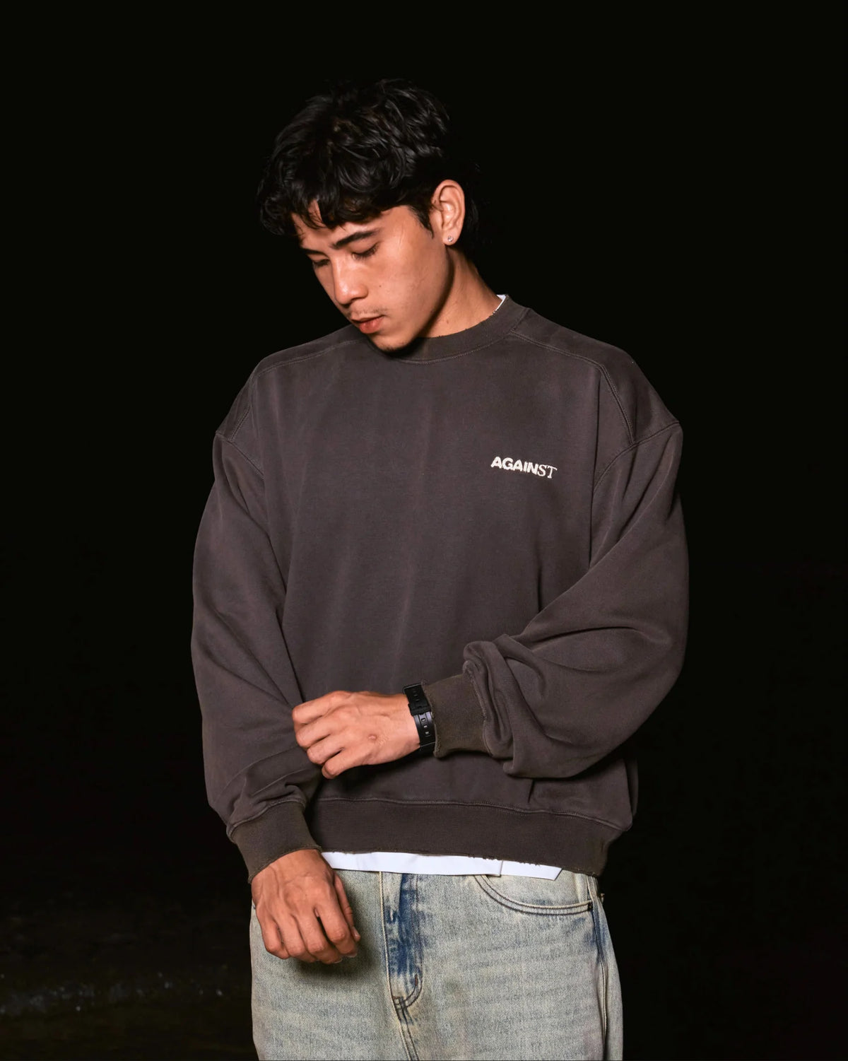 OI'SWEAT TOP MIDNIGHT