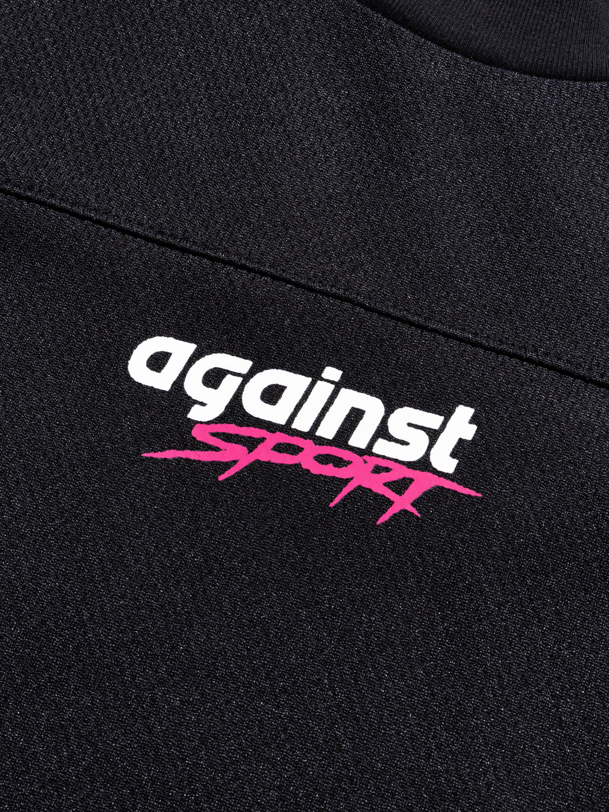 SPORT MESH L/S JERSEY BLACK