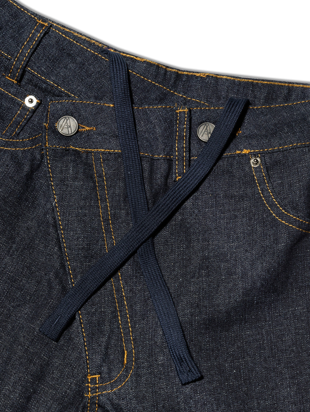 OVERLAP RAW SHORTS