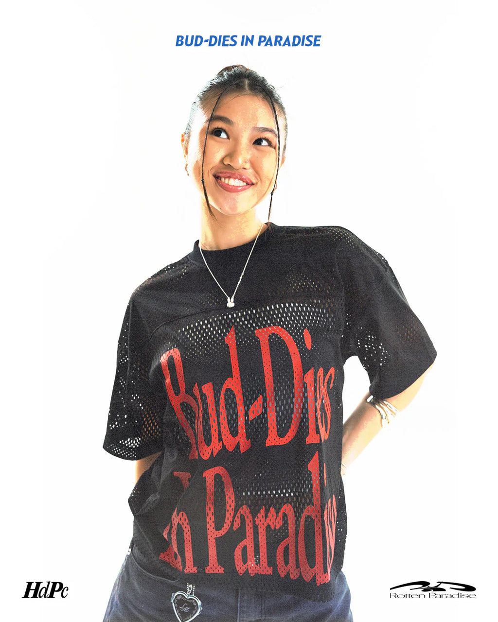 BUD-DIES IN PARADISE MESH JERSEY