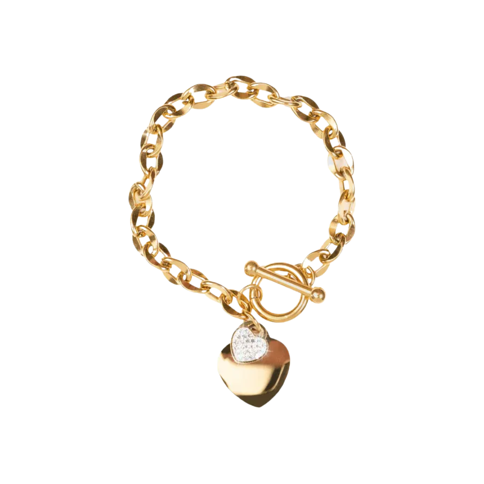 HEART LINK BRACELET