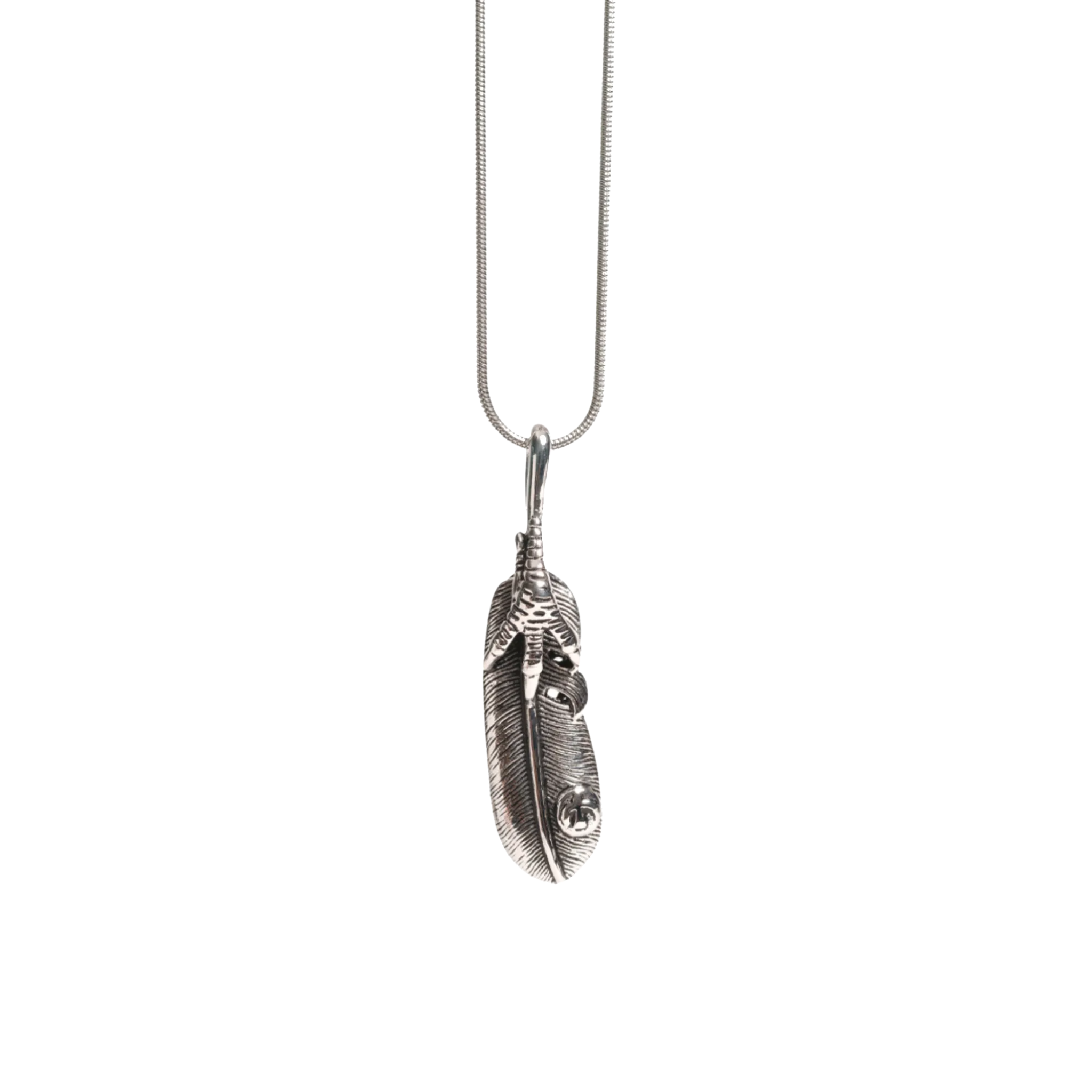 SINGLE FEZA NECKLACE SILVER
