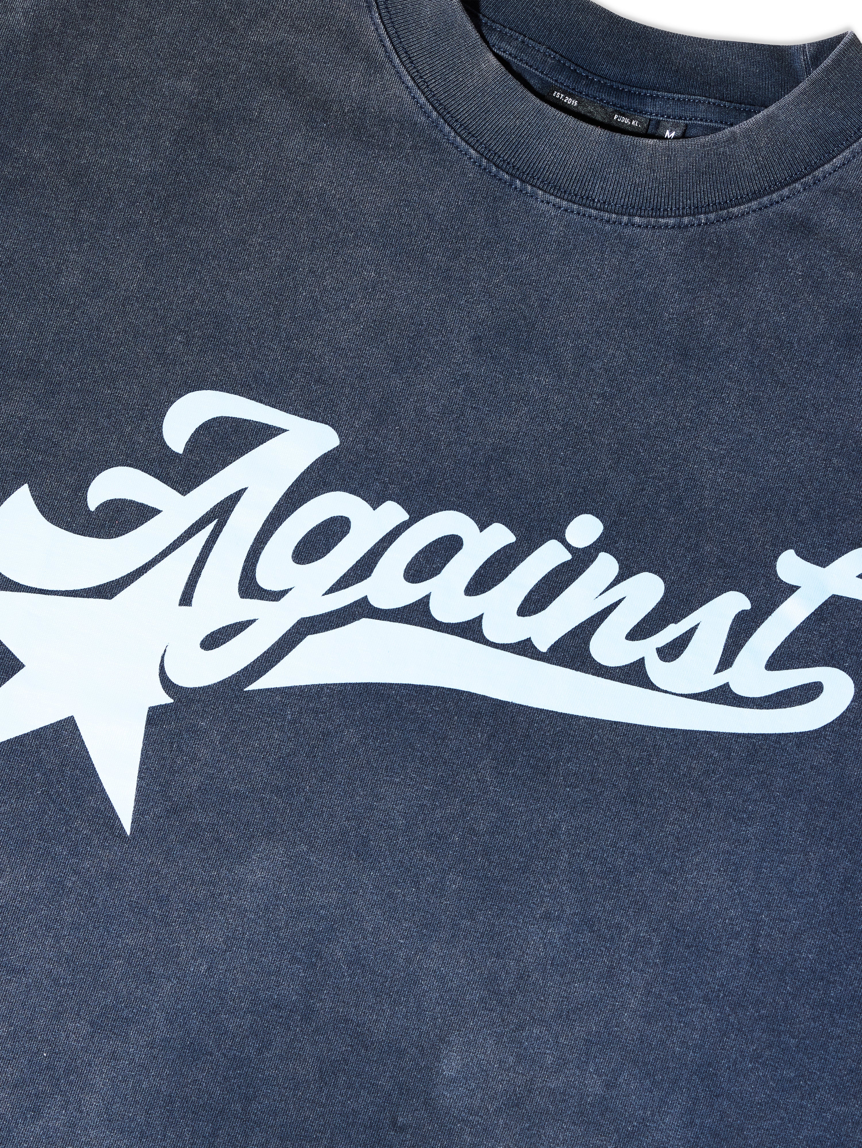 A-STAR WASHED BOXY TEE MIDNIGHT