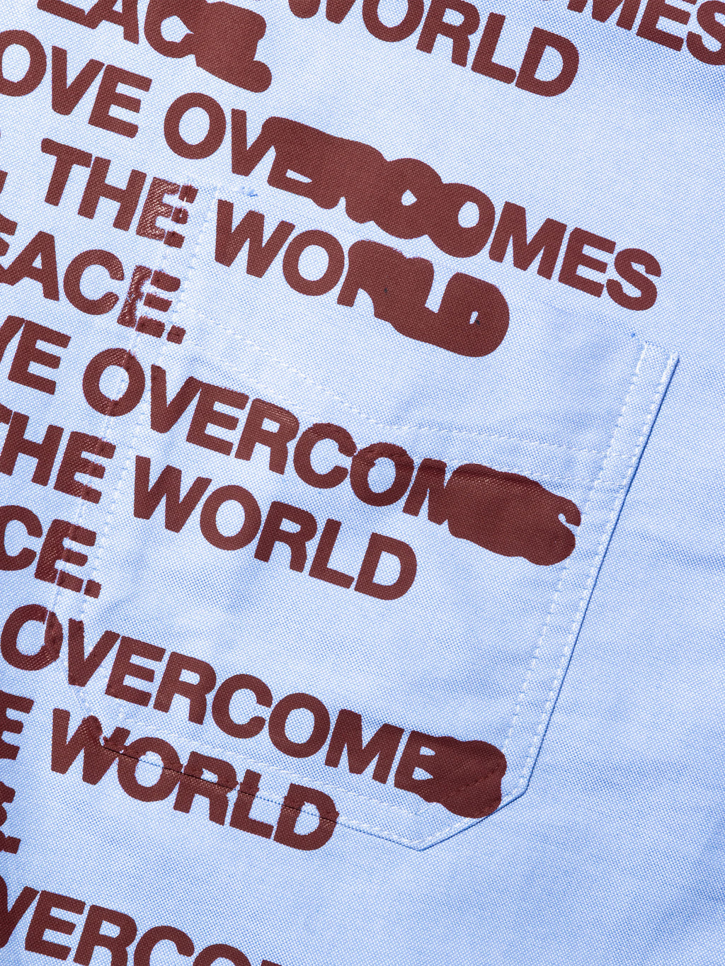 QUOTE CHAPO SHIRT LIGHT BLUE