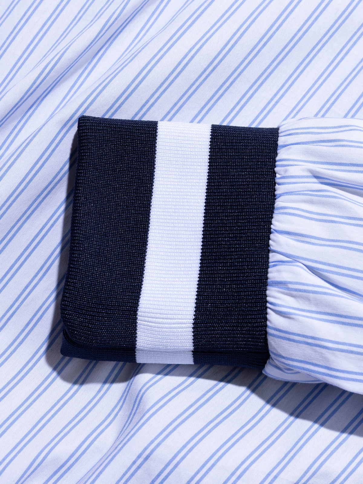 SPORT STRIPE TOP WHITE