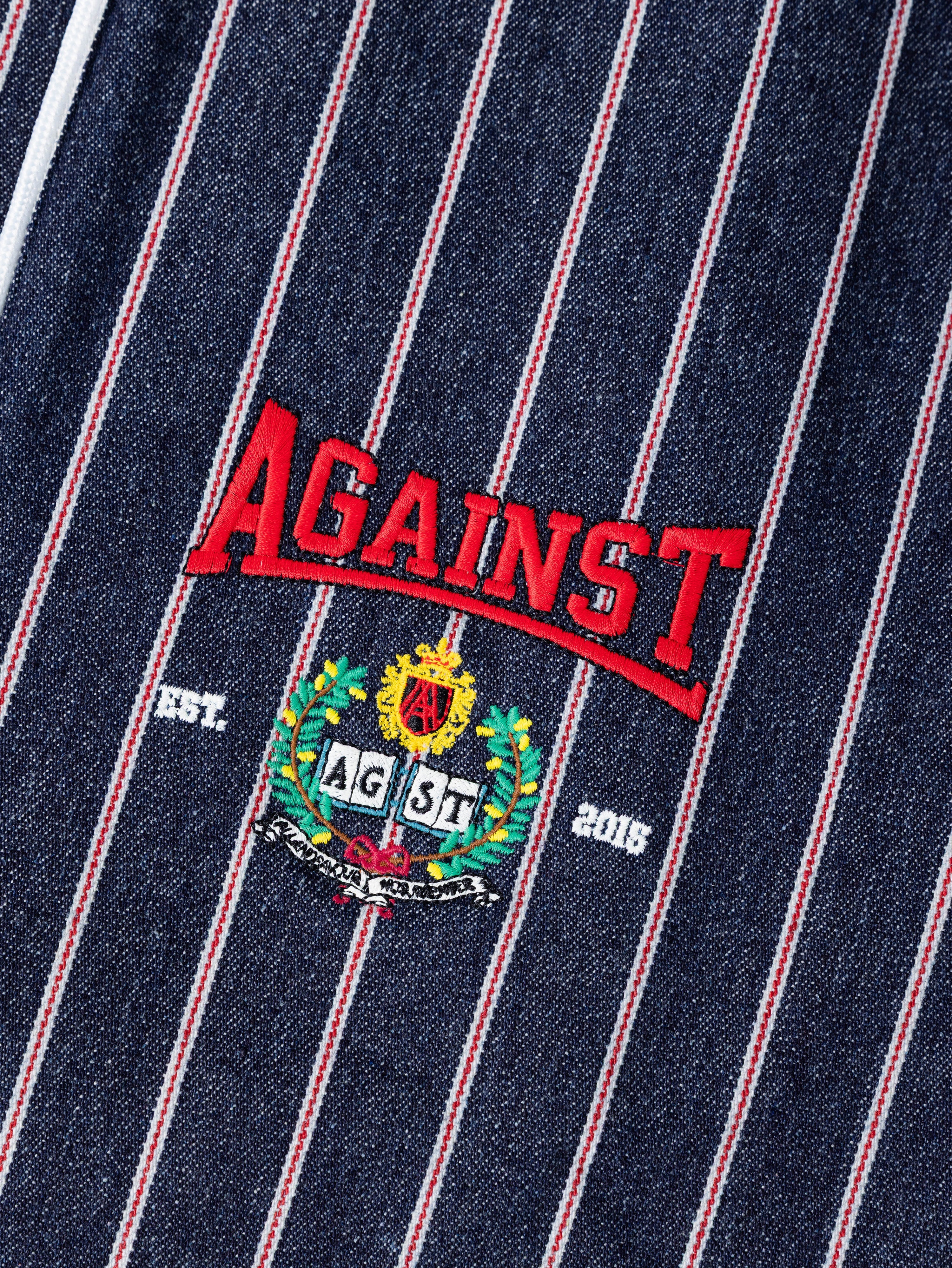 VARSITY BASEBALL DENIM SHIRT