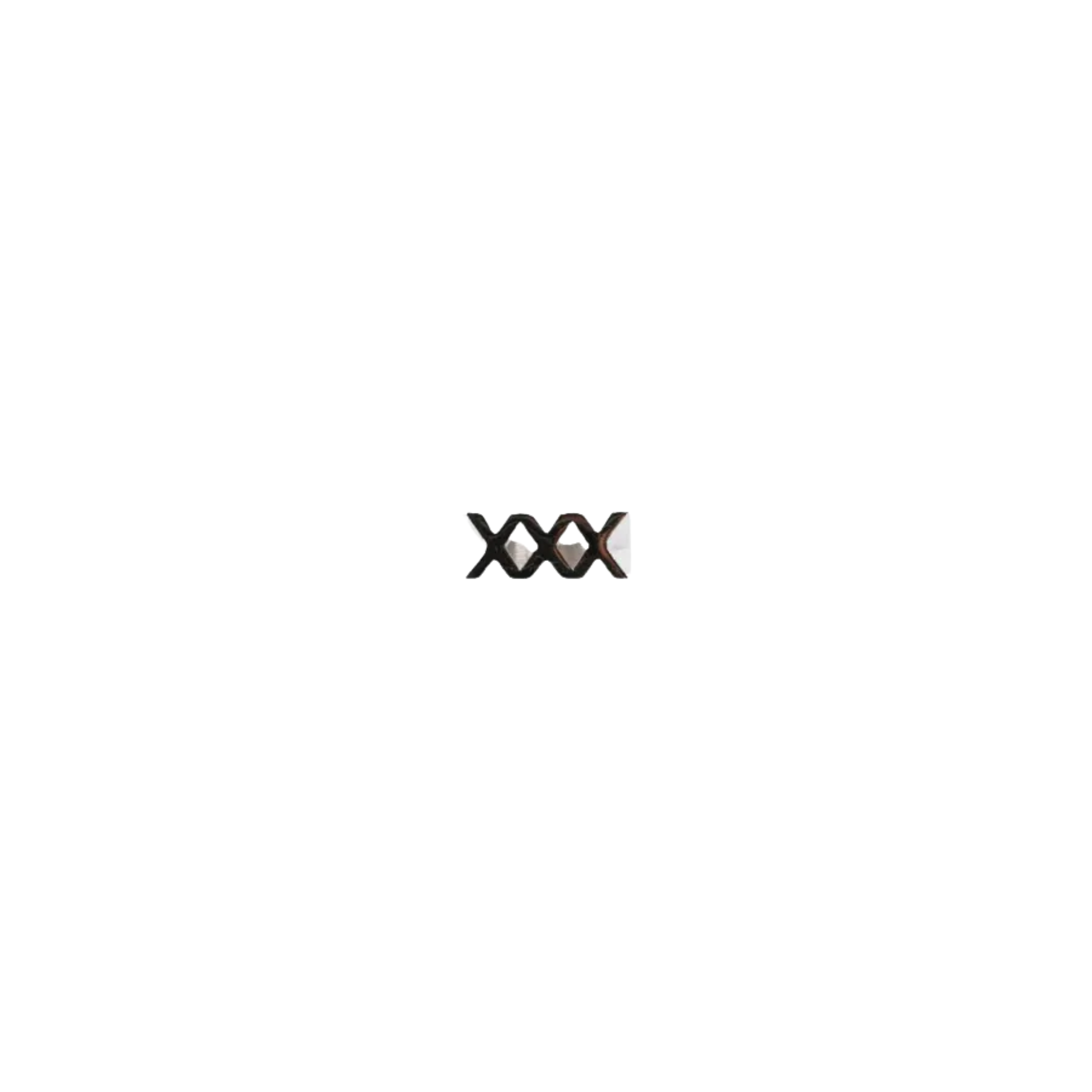 XXX RING SILVER