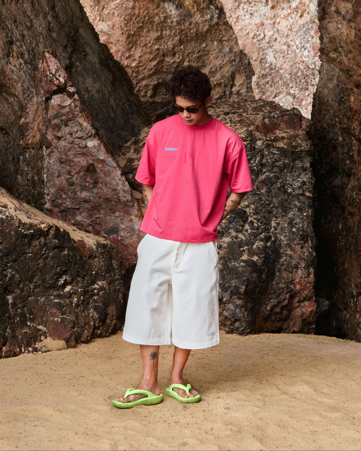 ALLEN SHORTS WHITE