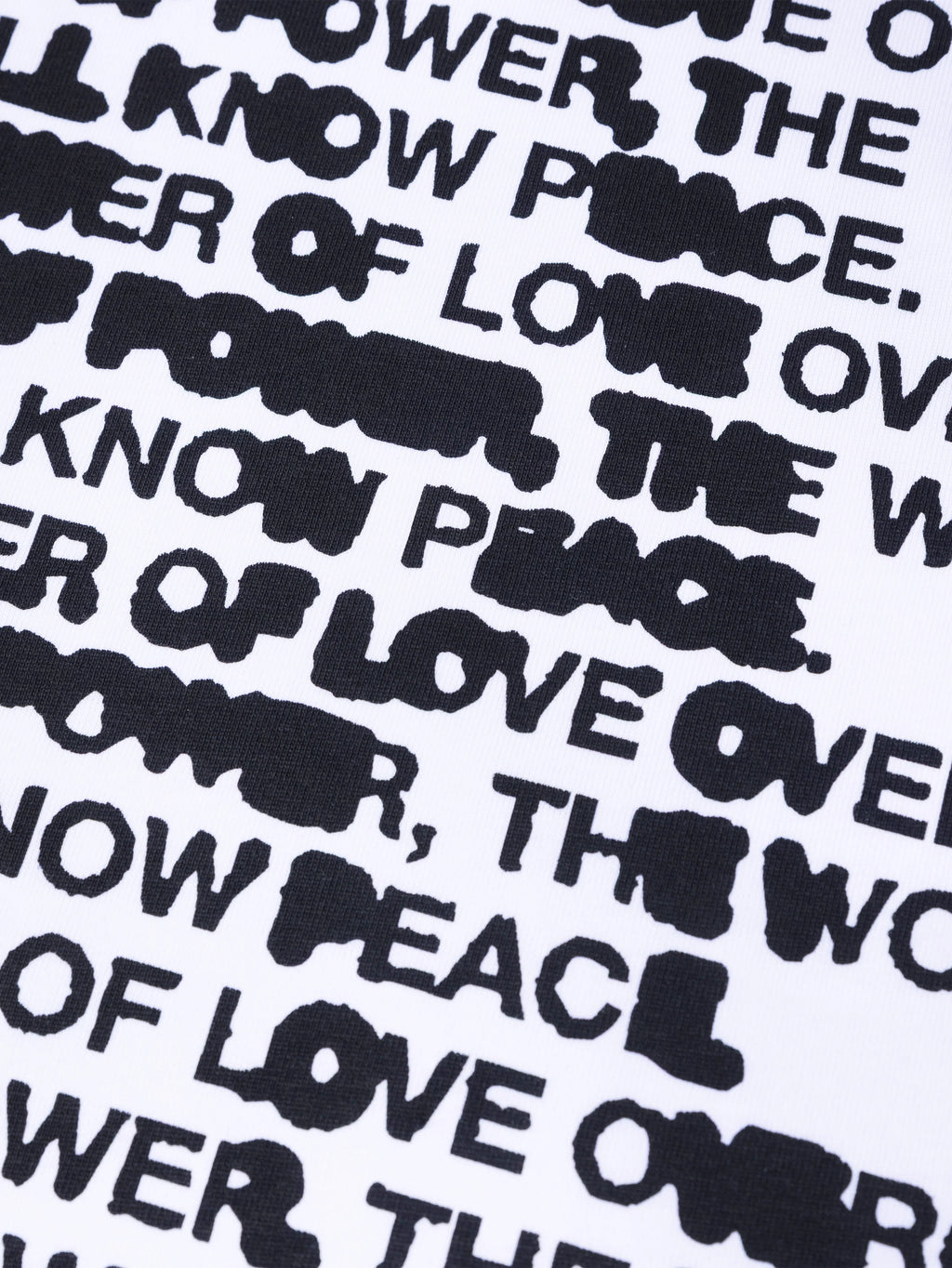 QUOTE BLEED TEE WHITE