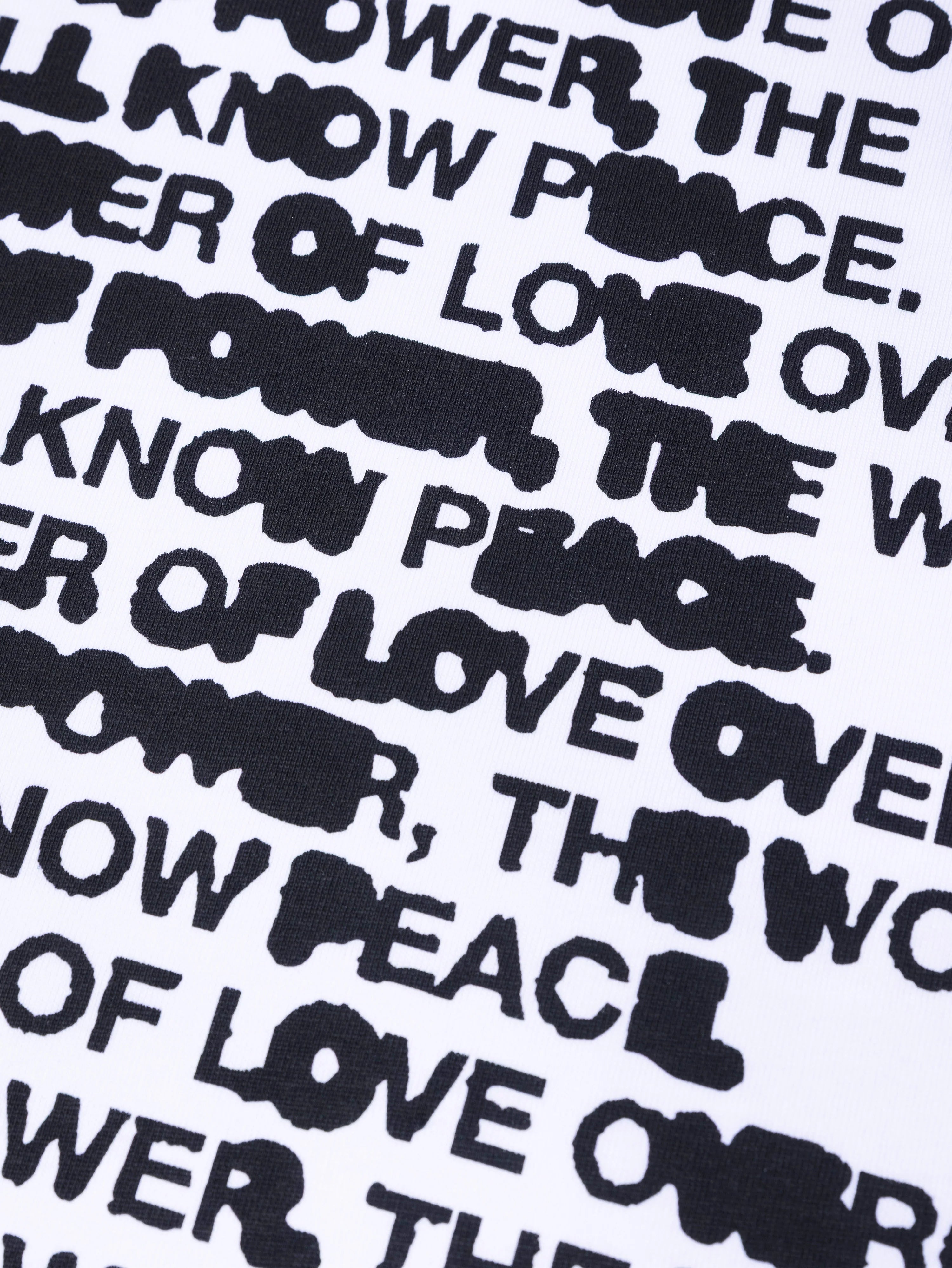QUOTE BLEED TEE WHITE