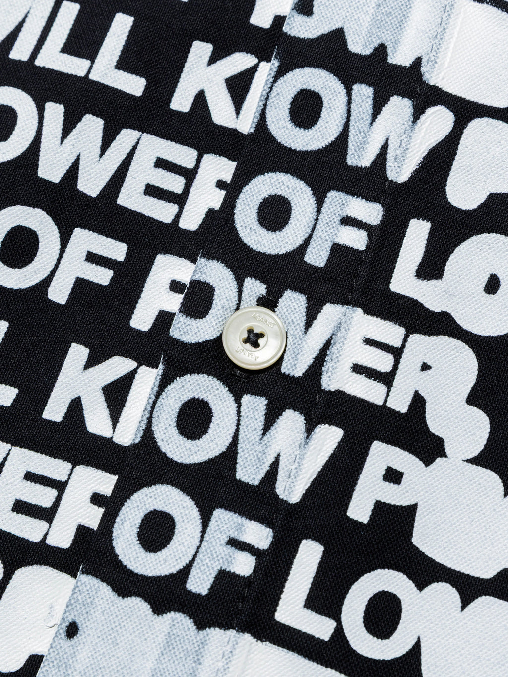 QUOTE CHAPO SHIRT BLACK