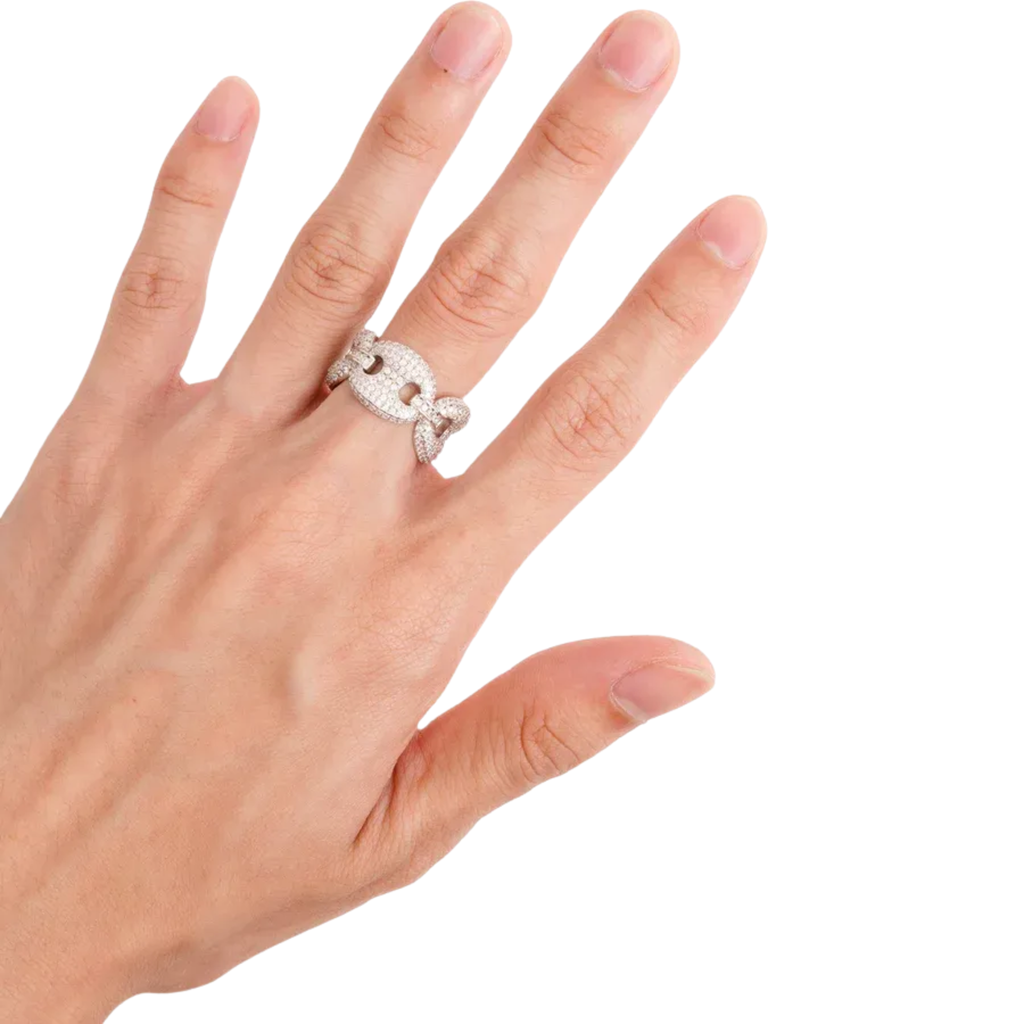 G LINK RING SILVER